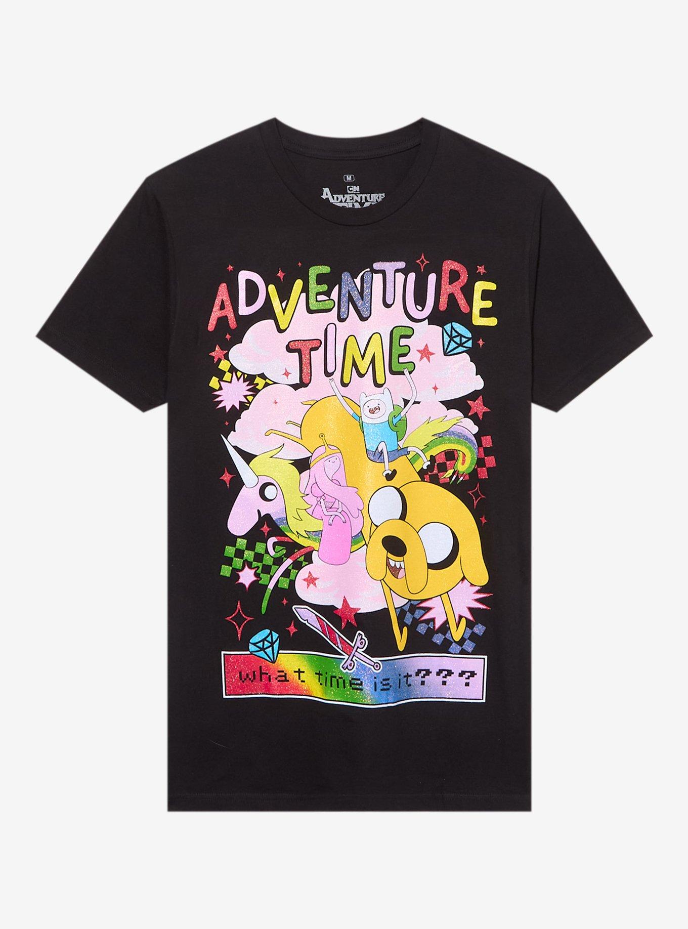 Adventure Time What Time Is It??? Glitter Girls T-Shirt, , hi-res