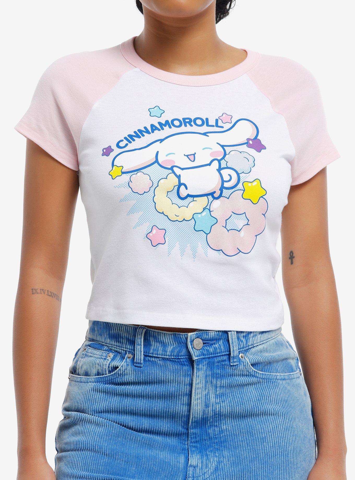 Cinnamoroll 40th Character Ranking Girls Raglan Baby T-Shirt, , hi-res