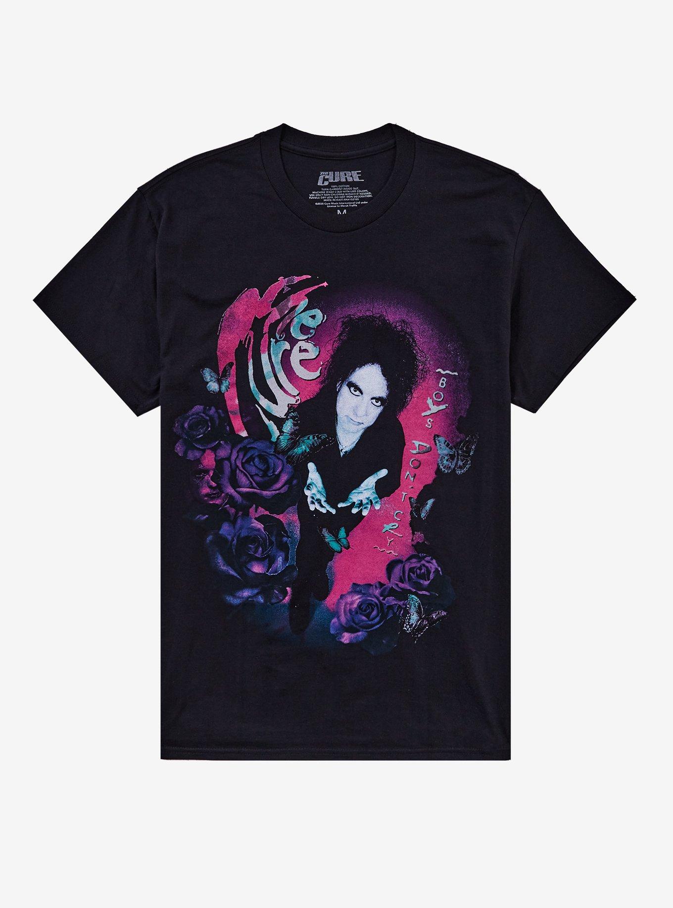 The Cure Boys Don't Cry Roses Two-Sided T-Shirt, , hi-res