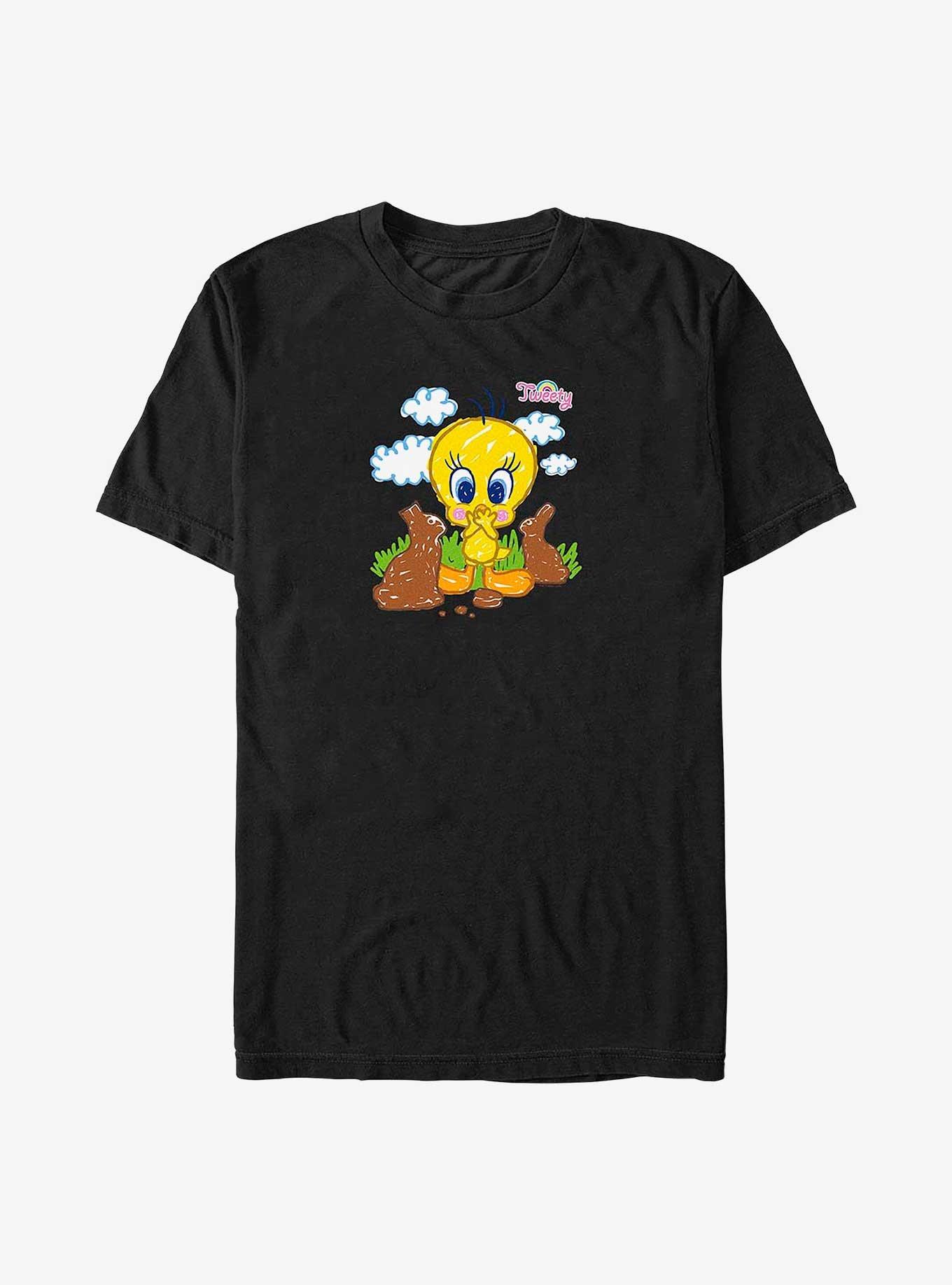 Looney Tunes Tweety Drawn Big & Tall T-Shirt, , hi-res