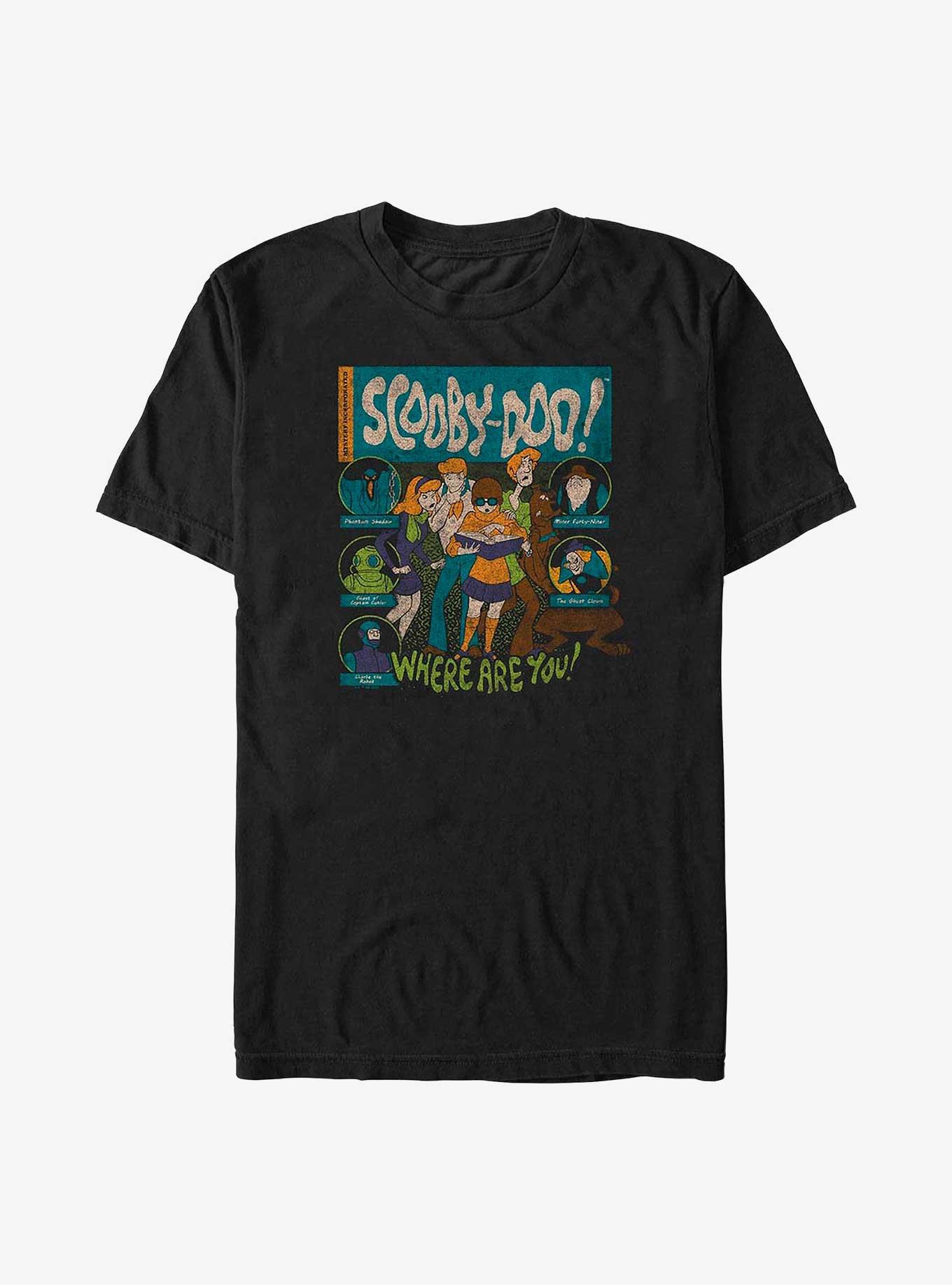 Scooby-Doo Mystery Poster Big & Tall T-Shirt, , hi-res