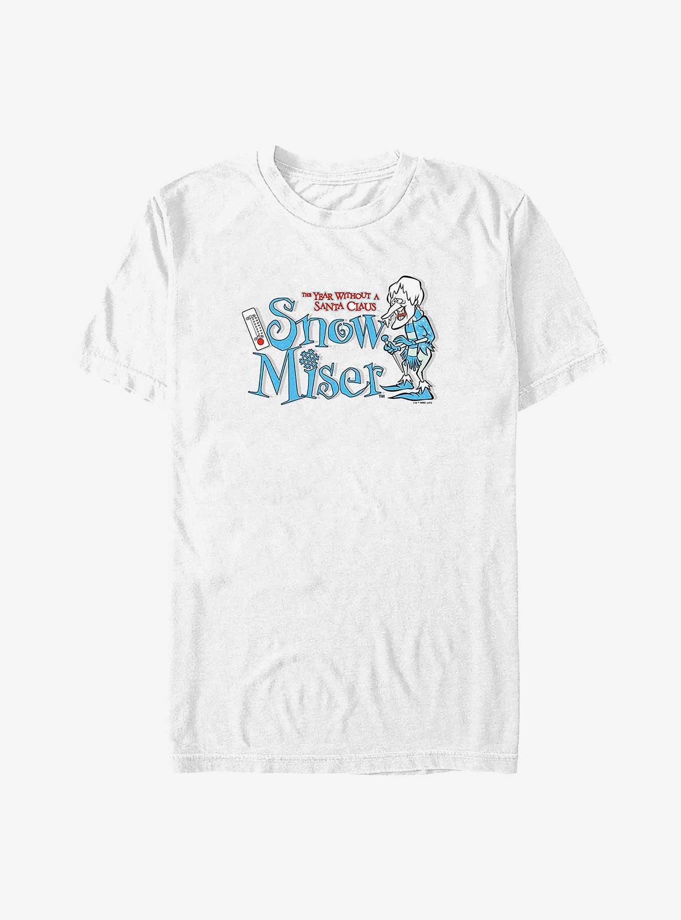 The Year Without a Santa Claus Snow Badge Big & Tall T-Shirt