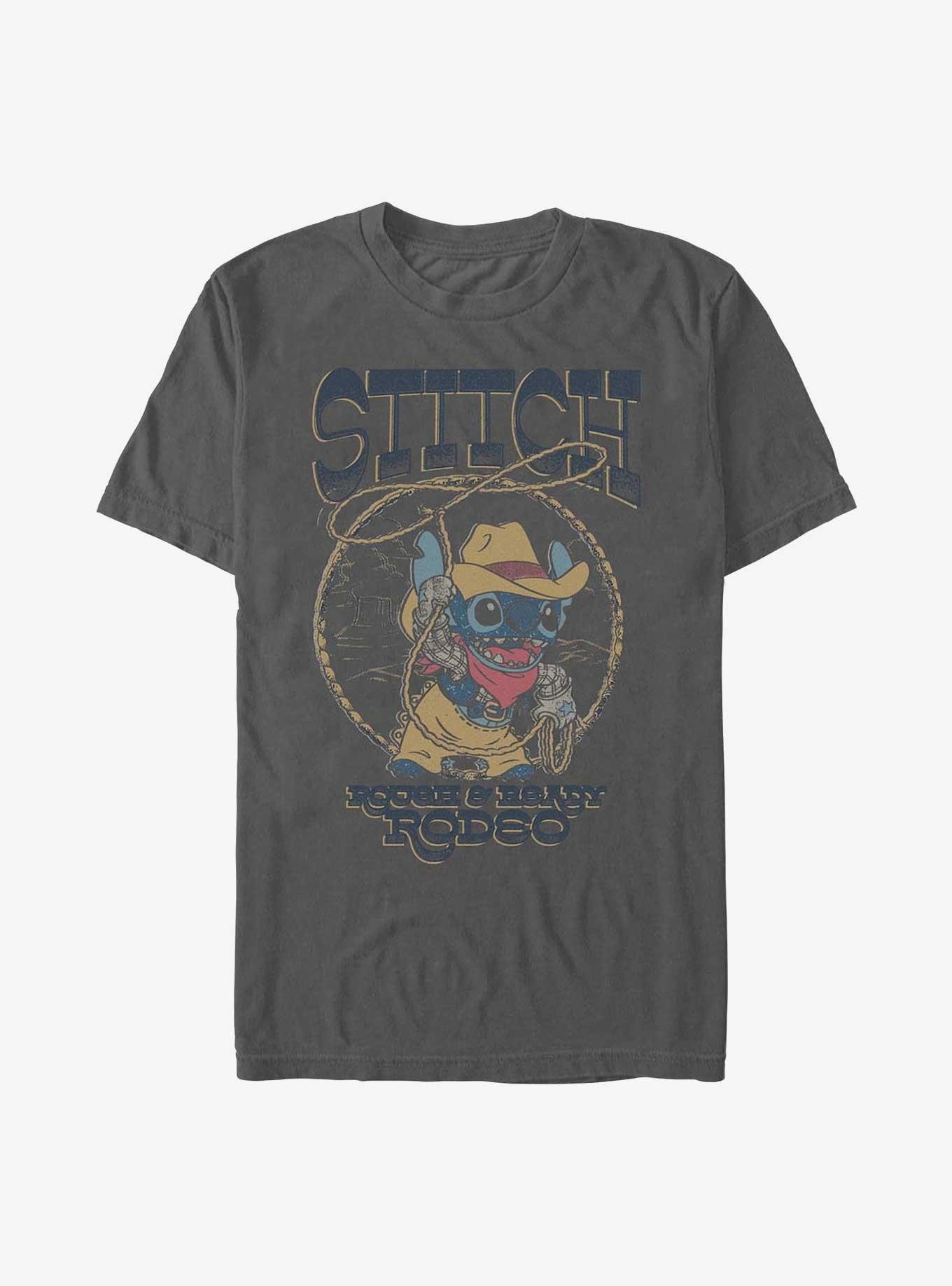 Disney Lilo & Stitch Rough & Ready Rodeo Garment Dye T-Shirt Hot Topic Exclusive, , hi-res