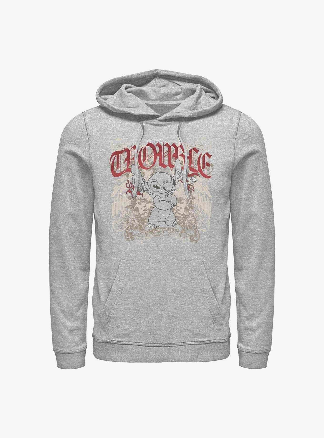 Disney Lilo & Stitch Total Trouble Hoodie Hot Topic Exclusive, , hi-res