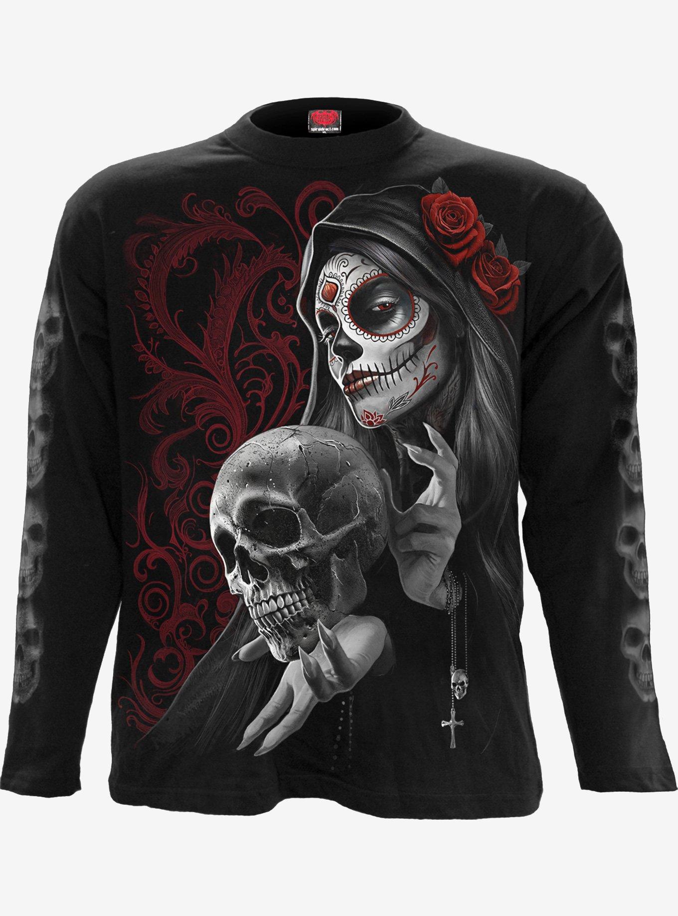 Love Is Dead Long Sleeve T-Shirt, BLACK, hi-res