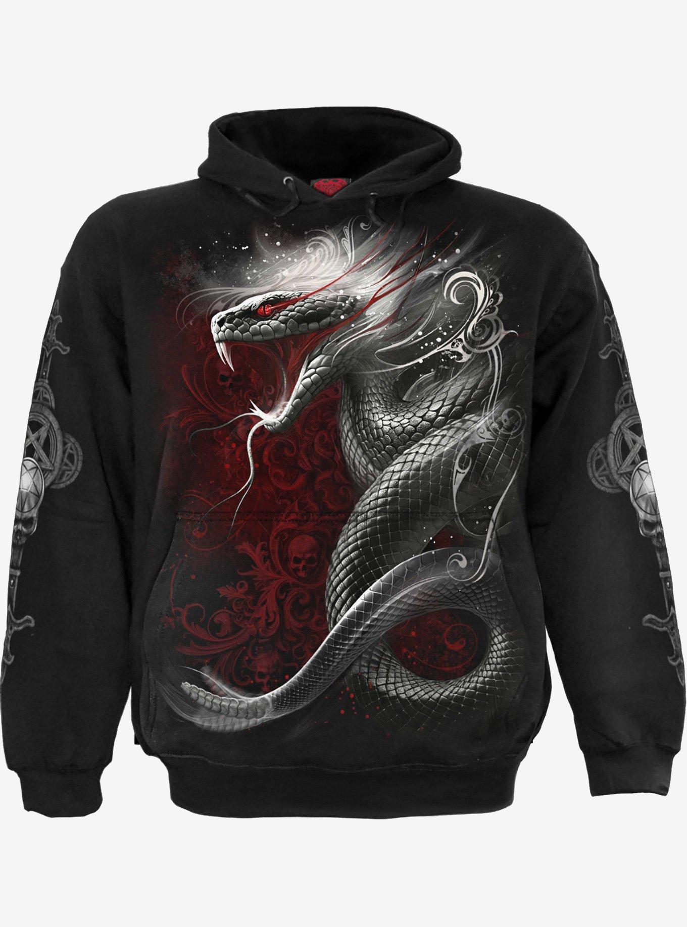 Gothic Serpent Hoodie, , hi-res