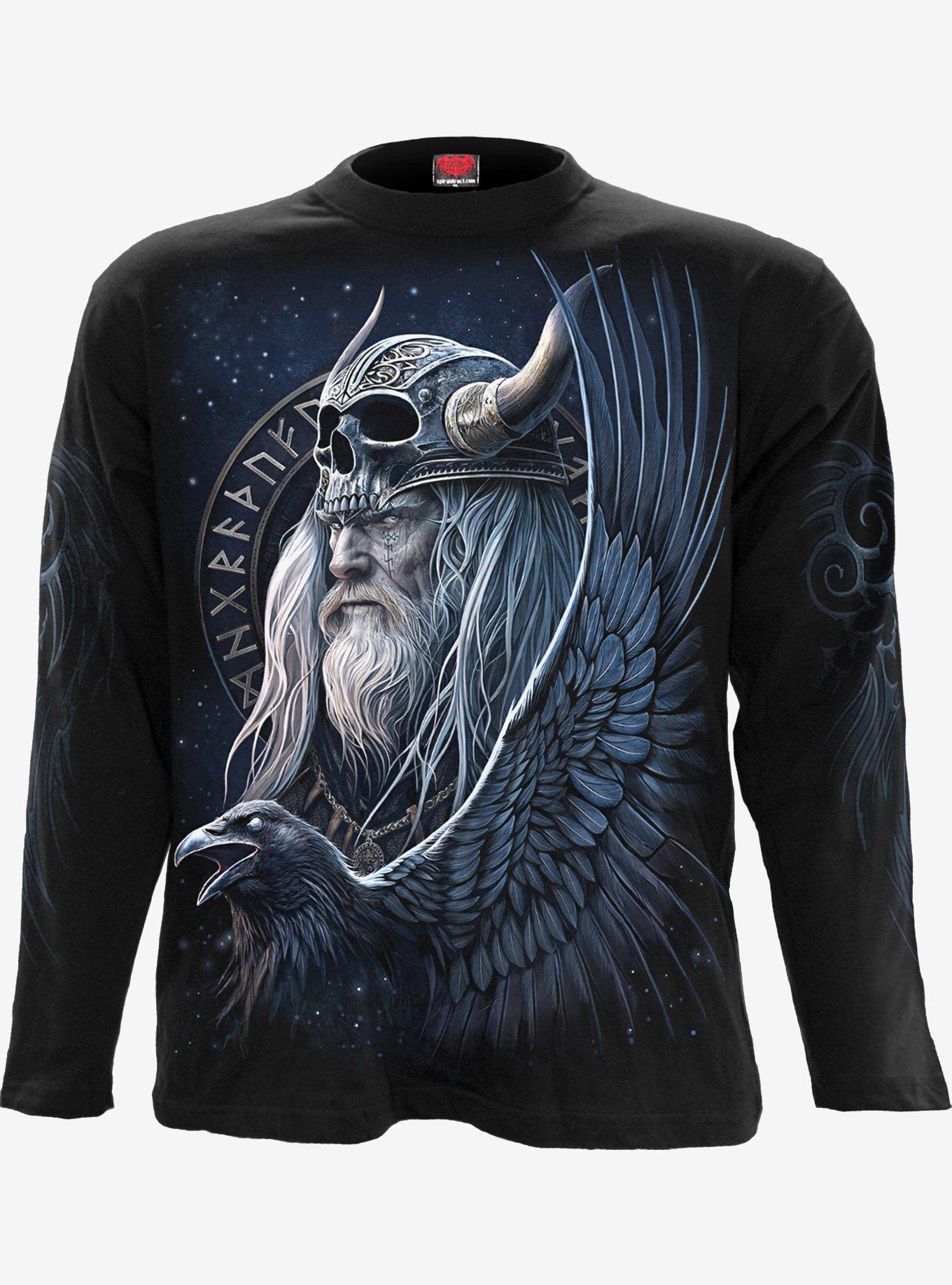 Odin's Warrior Long Sleeve T-Shirt, , hi-res