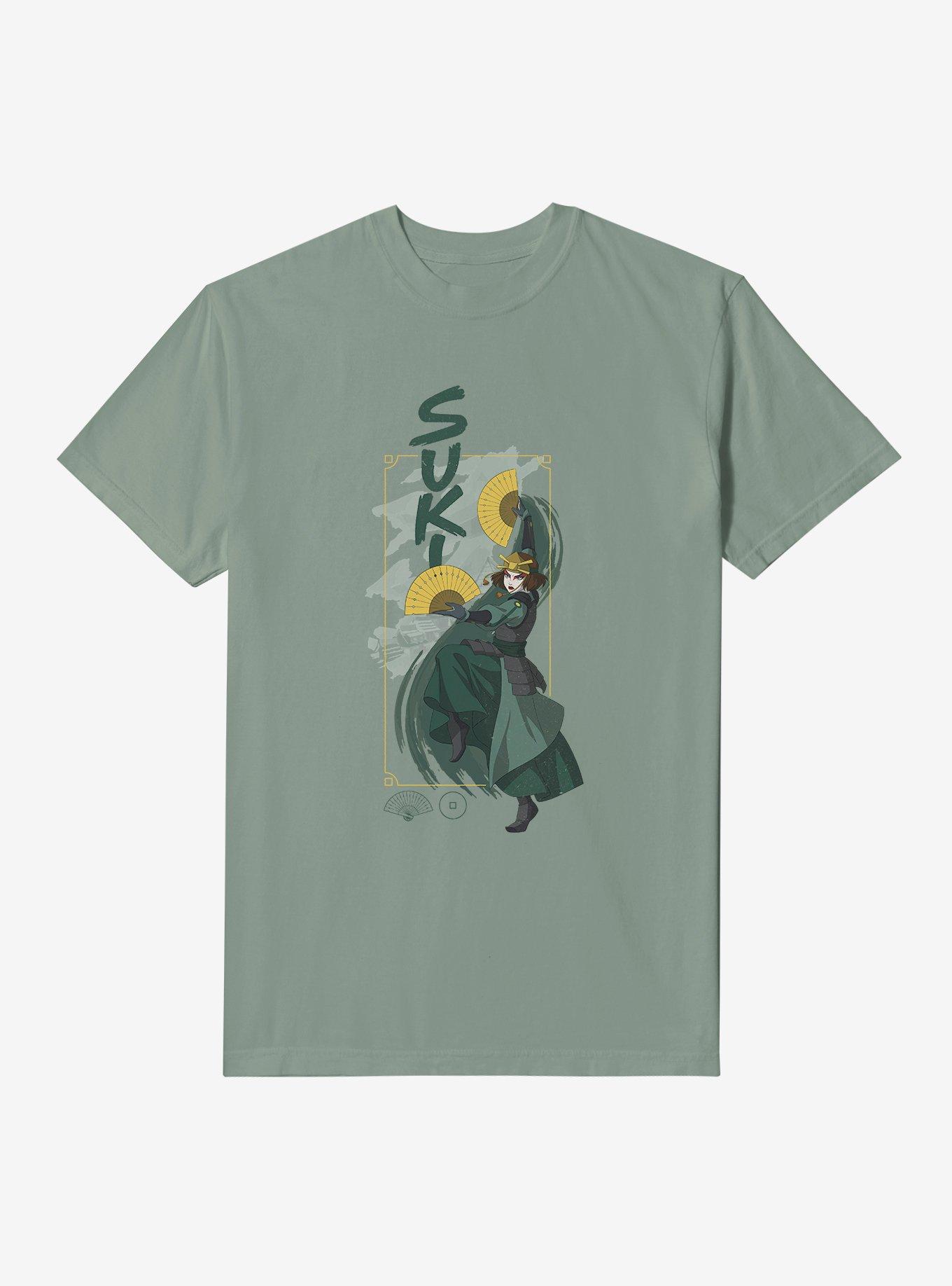Avatar: The Last Airbender Suki Garment-Dyed T-Shirt,All Products : American Fashion Style Bags On Sale