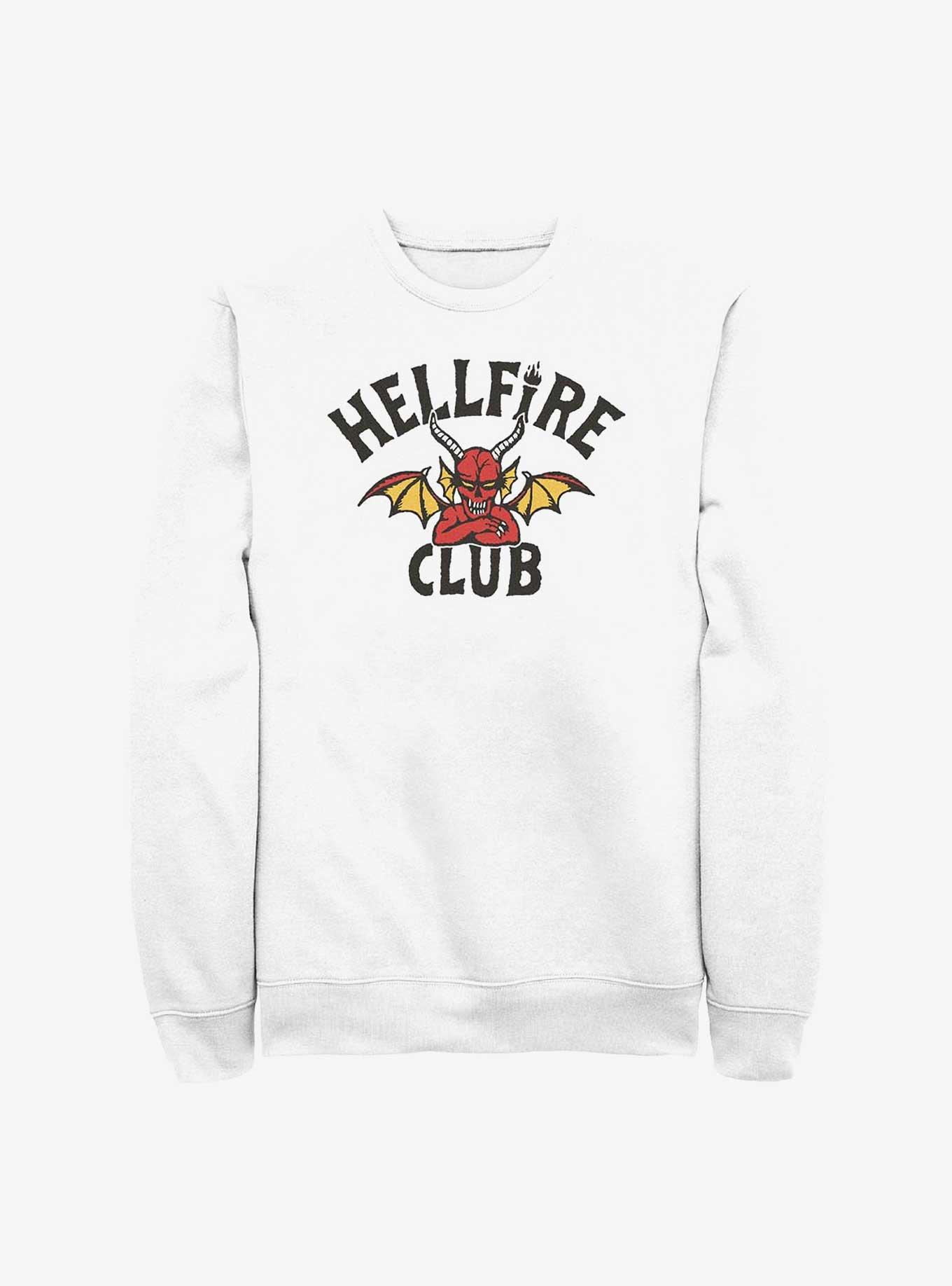 Stranger Things Devil Logo Hellfire Club Sweatshirt, , hi-res