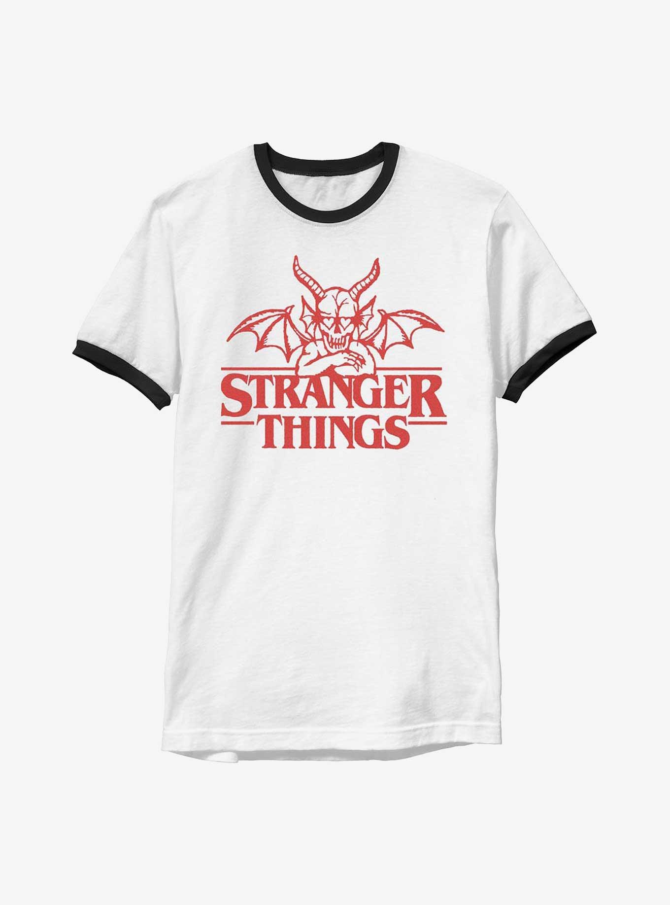 Stranger Things Devil In Love Ringer T-Shirt, , hi-res