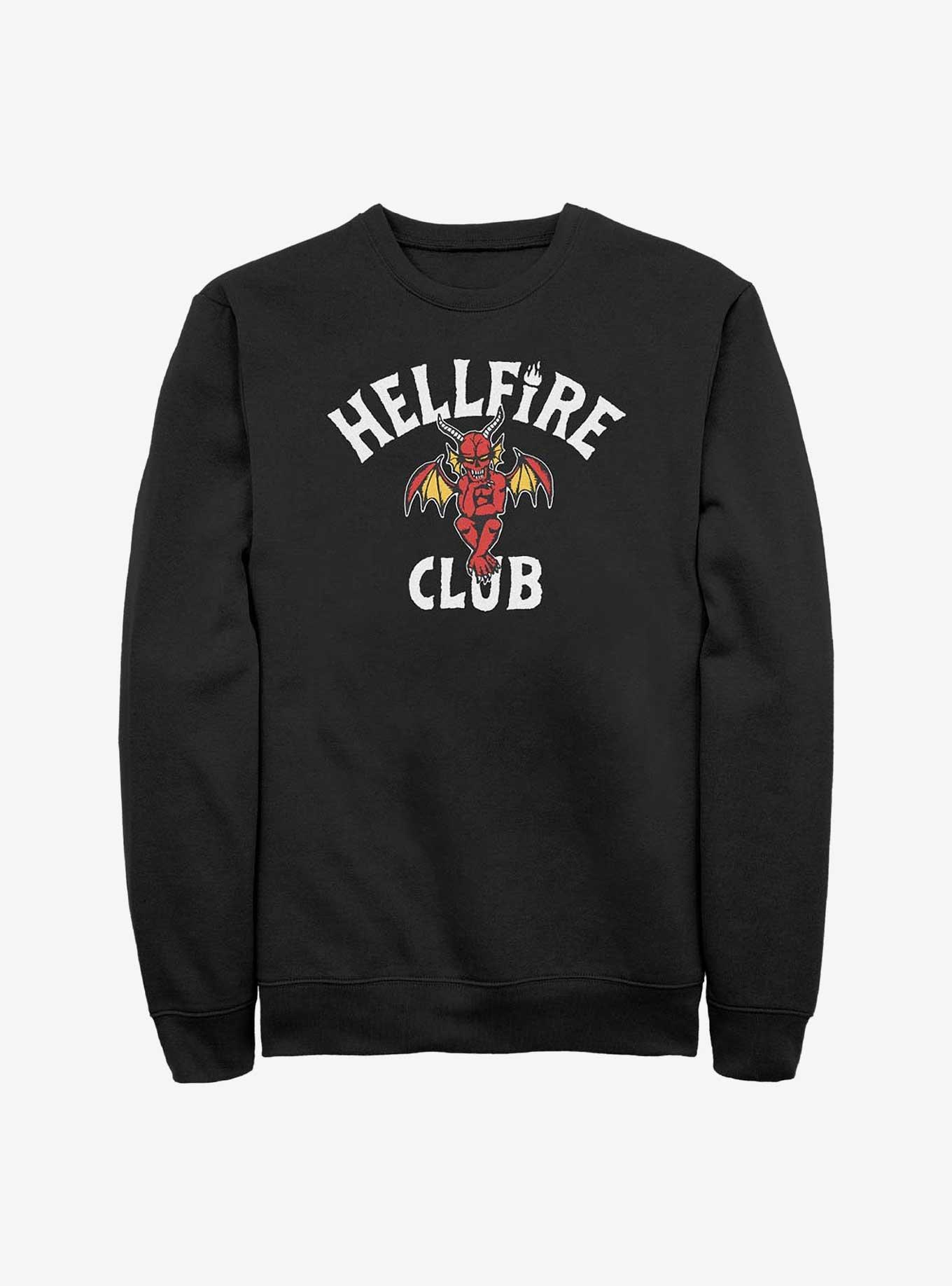 Stranger Things Sitting Devil Sweatshirt, , hi-res