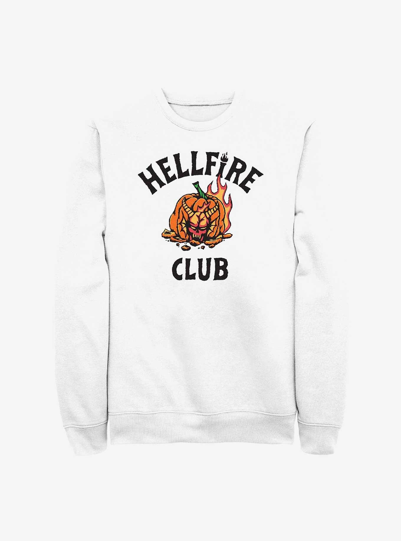 Stranger Things Hellfire Club Pumpkin Sweatshirt, , hi-res