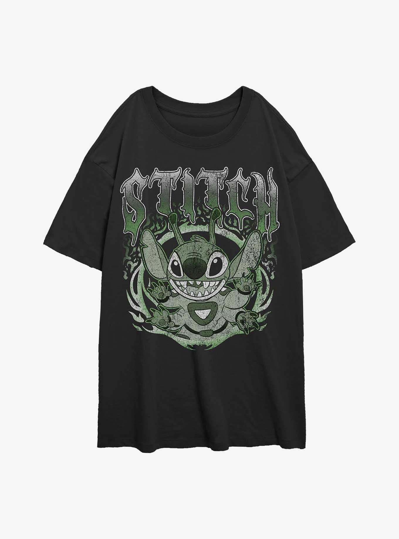 Disney Lilo & Stitch Experiment 626 Girls Oversized T-Shirt Hot Topic Exclusive, , hi-res