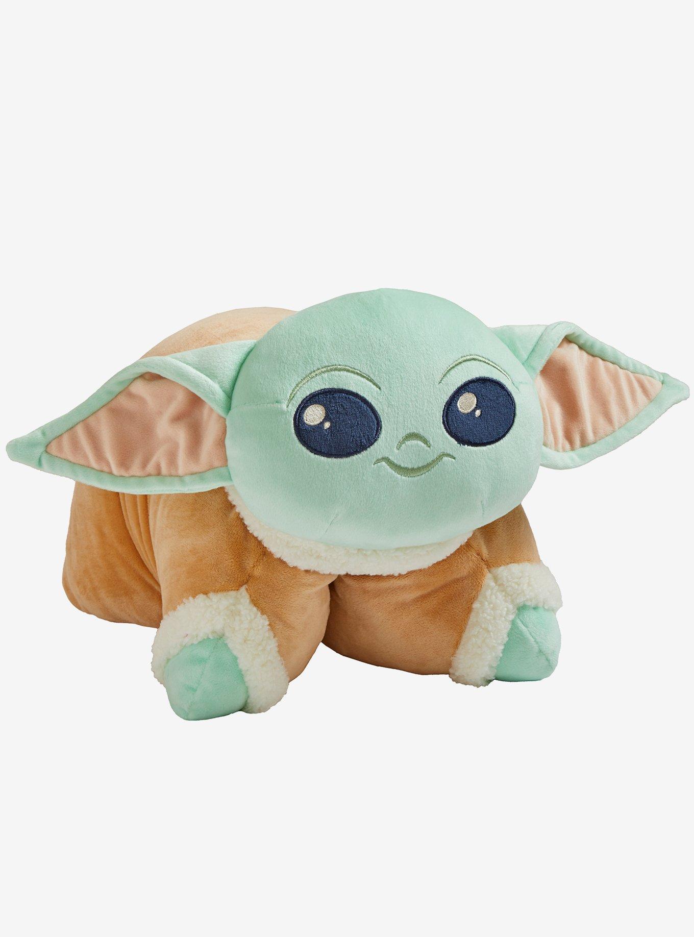 Star Wars The Mandalorian The Child Baby Yoda Large Pillow Pet, , hi-res
