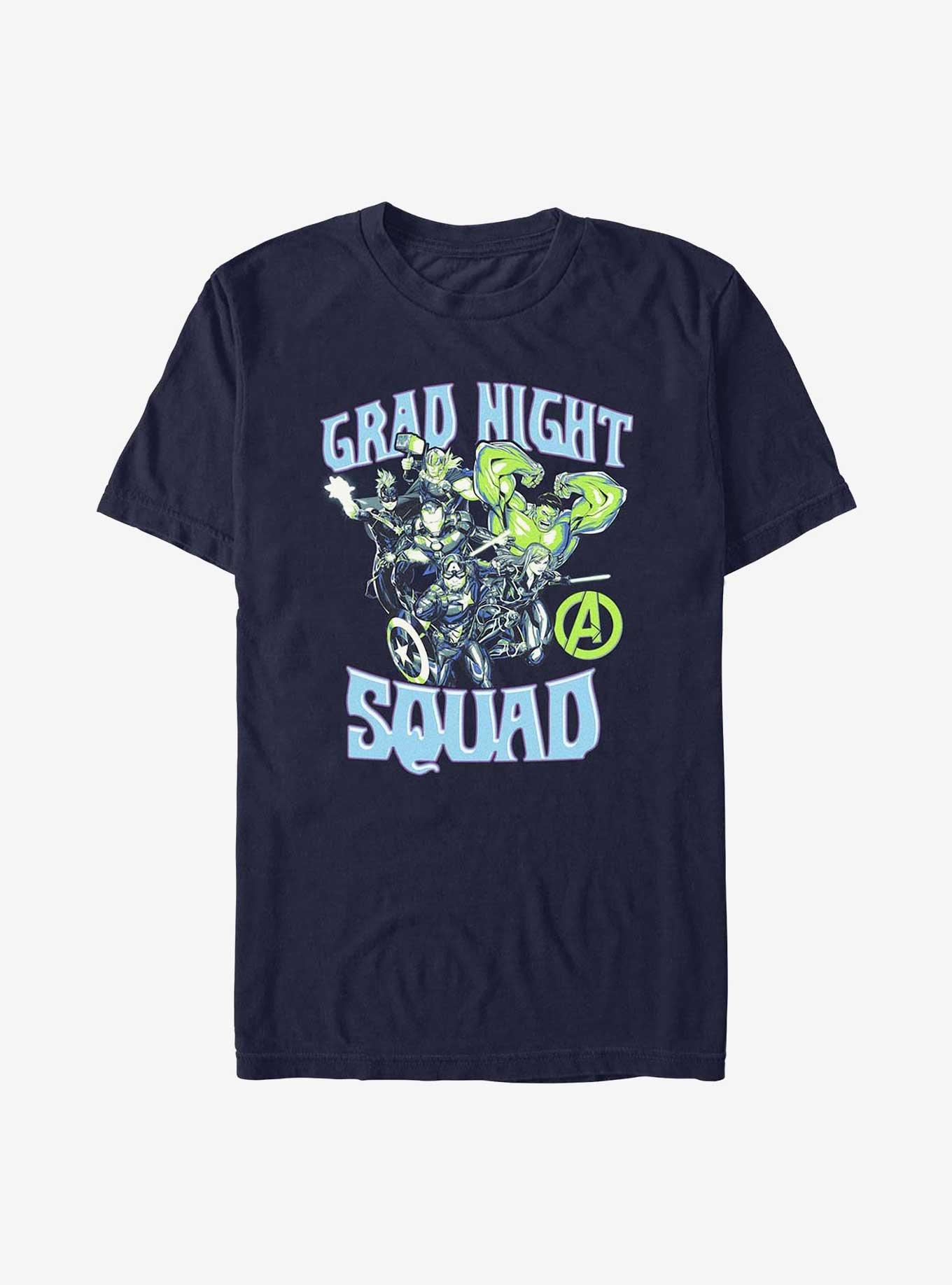Marvel Avengers Grad Squad T-Shirt, NAVY, hi-res