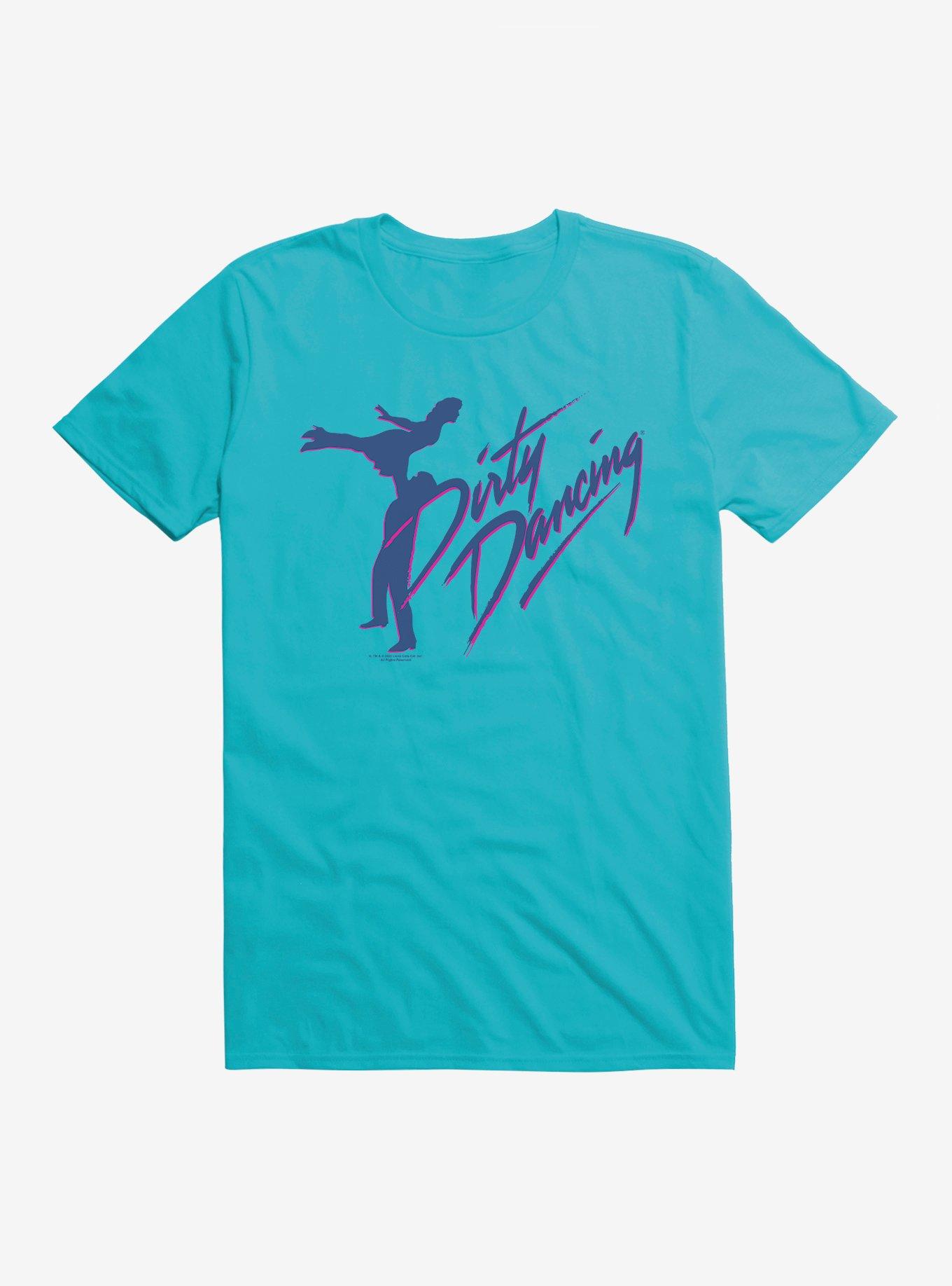 Dirty Dancing Lift Title Silohouette T-Shirt, , hi-res