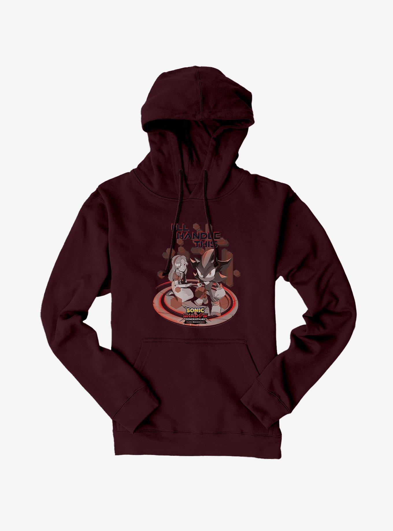 Sonic X Shadow Generations: Dark Beginnings I'll Handle This Hoodie, , hi-res