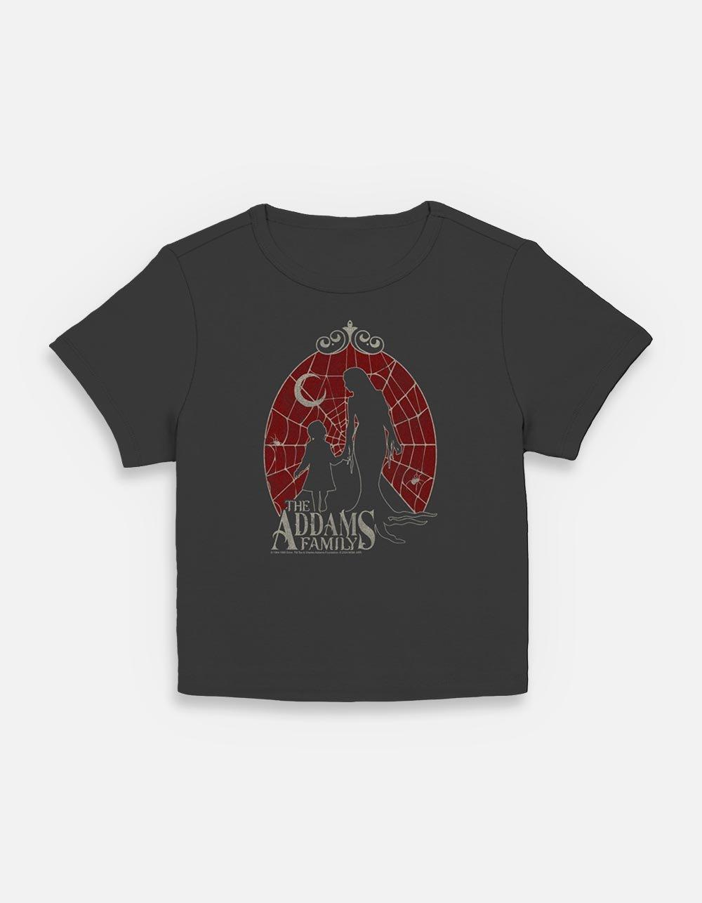 The Addams Family Morticia And Wednesday Womens Baby T-Shirt, , hi-res