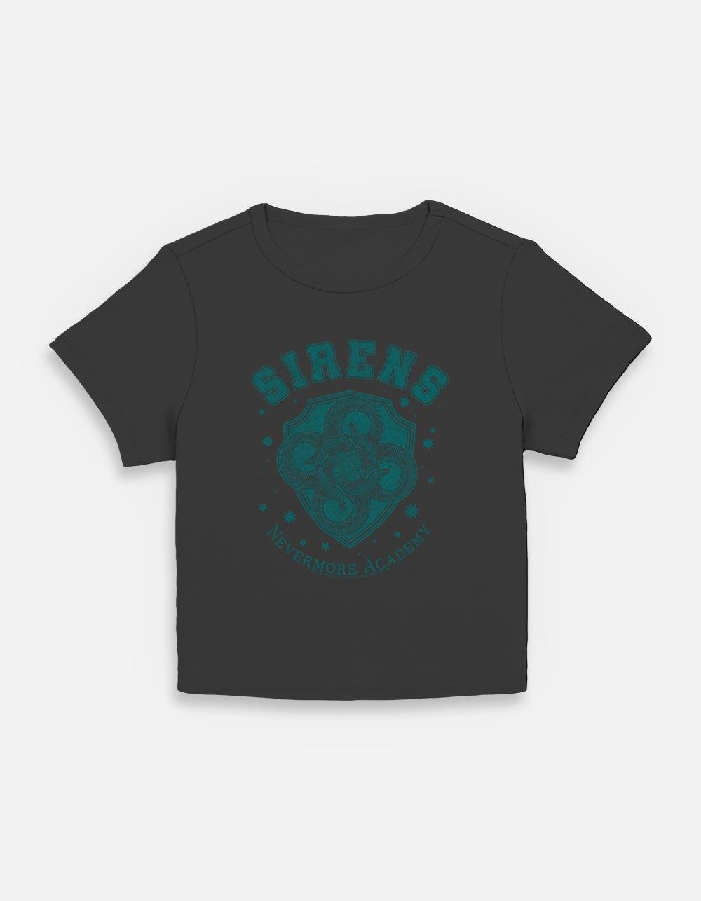 Wednesday Sirens Academy Stamps Womens Baby T-Shirt, , hi-res