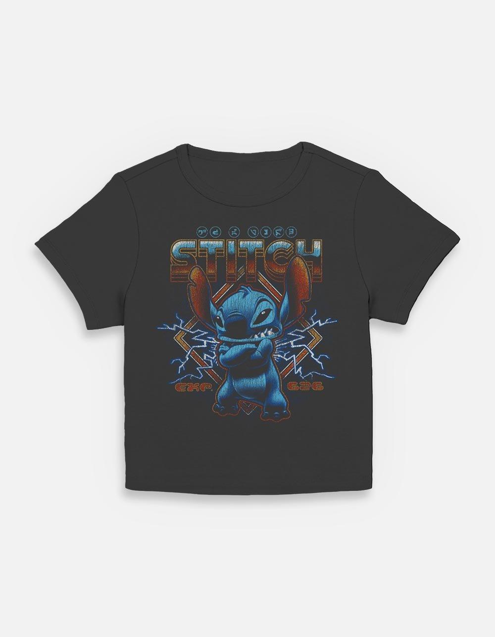 Disney Lilo & Stitch Rock Womens Baby T-Shirt, BLACK, hi-res