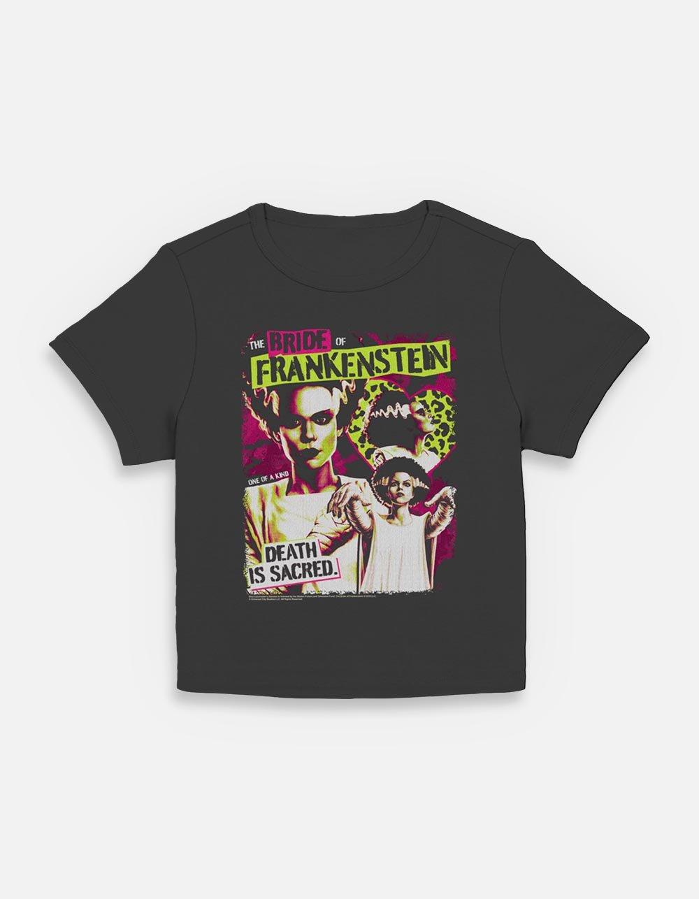 Universal Monsters Punk Bride Womens Baby T-Shirt, BLACK, hi-res