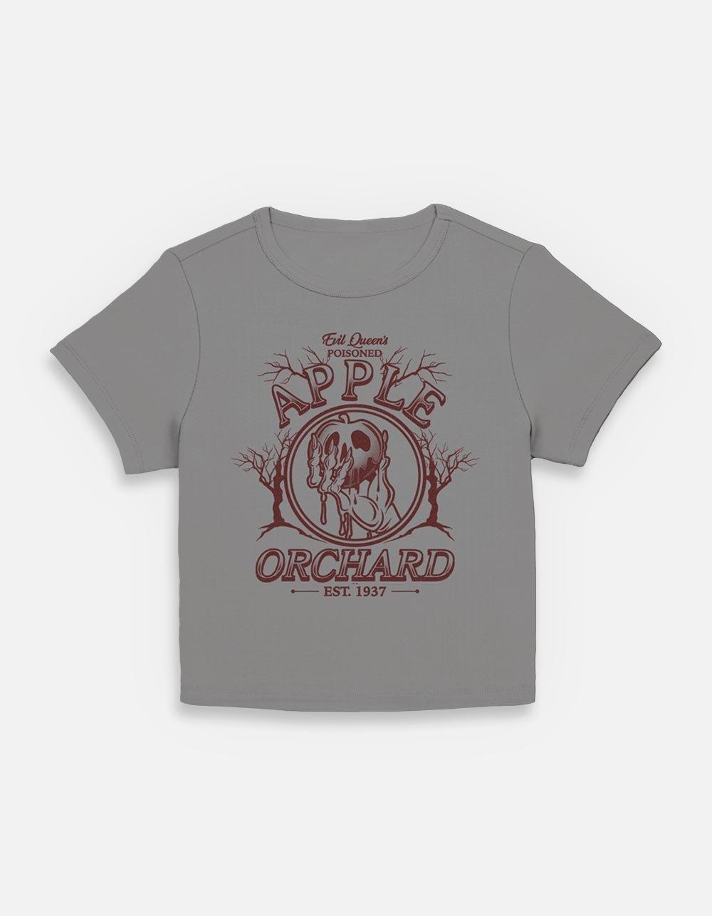 Disney Villains Poison Apple Orchard Poster Womens Baby T-Shirt, CHARCOAL, hi-res