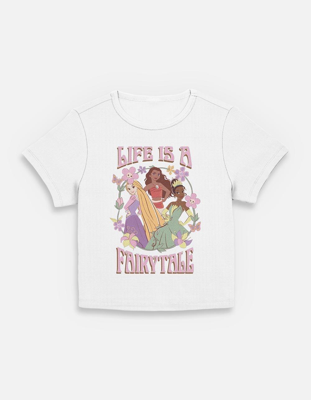 Disney Princesses Lifes A Fairytale Womens Baby T-Shirt, EGRET, hi-res