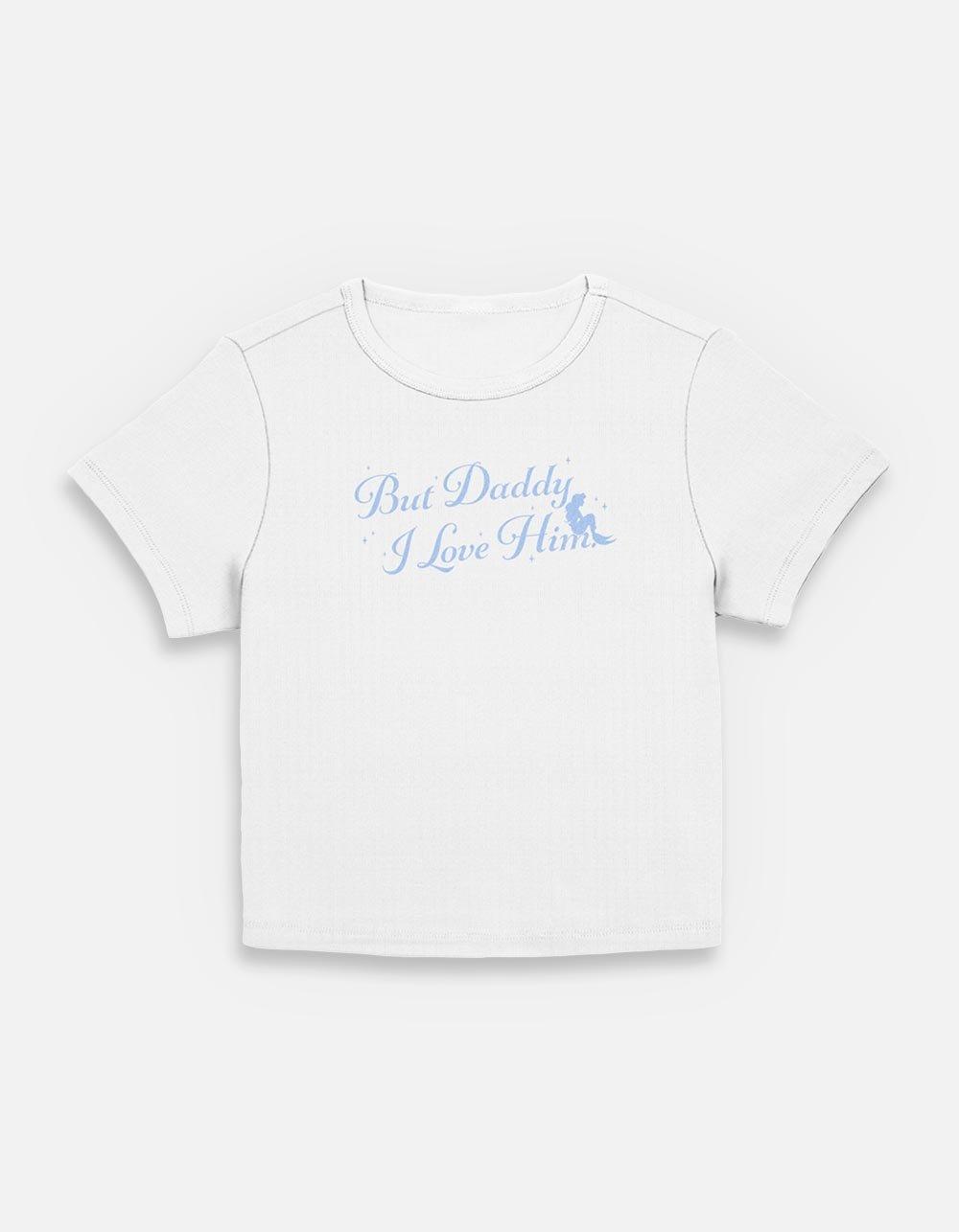 Disney Princesses But I Love Him Womens Baby T-Shirt, EGRET, hi-res