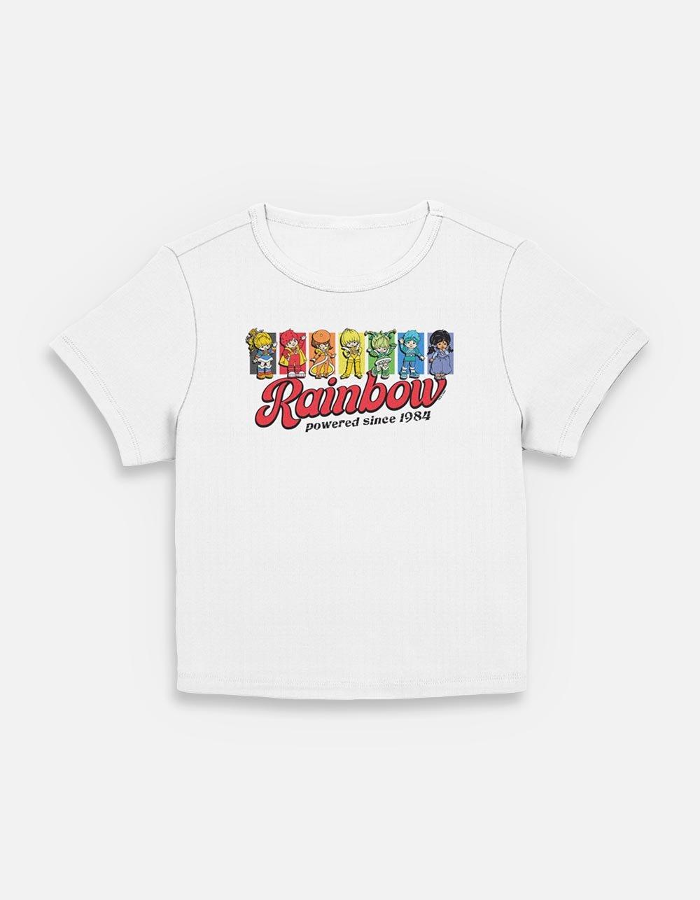 Rainbow Brite Rainbow Power Womens Baby T-Shirt, EGRET, hi-res