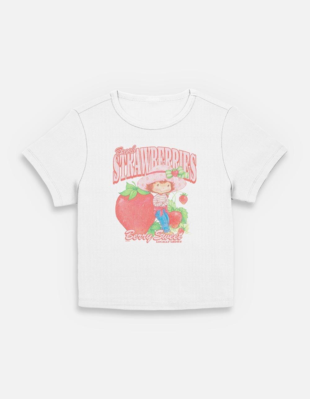 Strawberry Shortcake Berry Farm Womens Baby T-Shirt, EGRET, hi-res