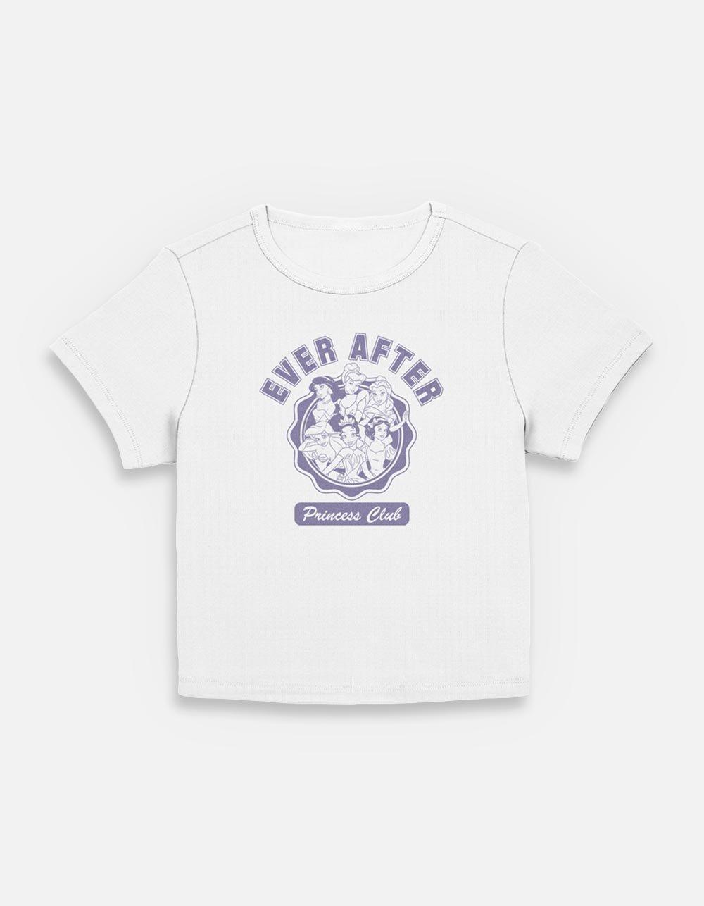 Disney Princesses Collegiate Ever After Womens Baby T-Shirt, EGRET, hi-res
