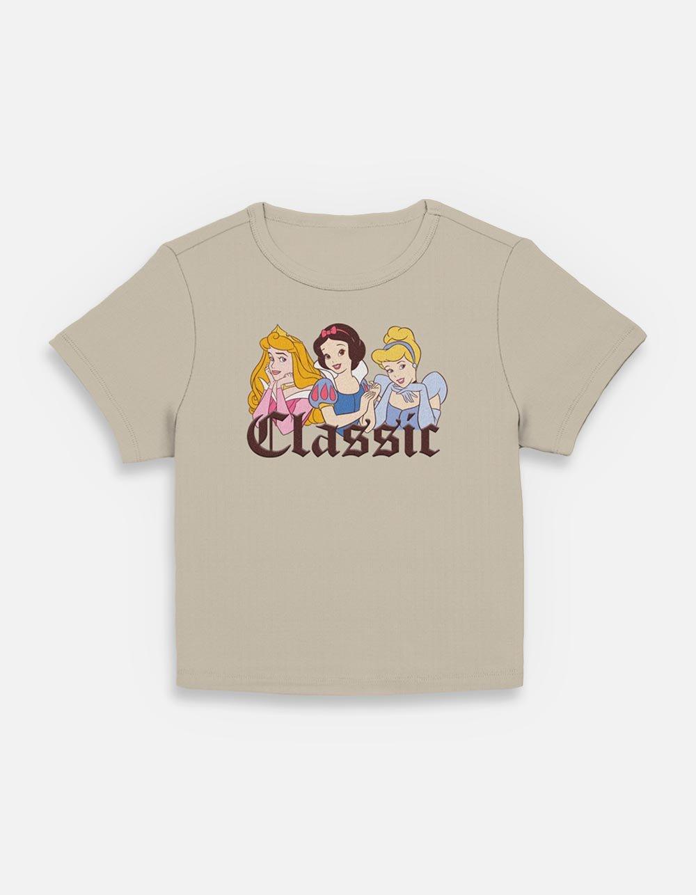 Disney Princess Classic Princesses Womens Baby T-Shirt, PLAZTAUPE, hi-res