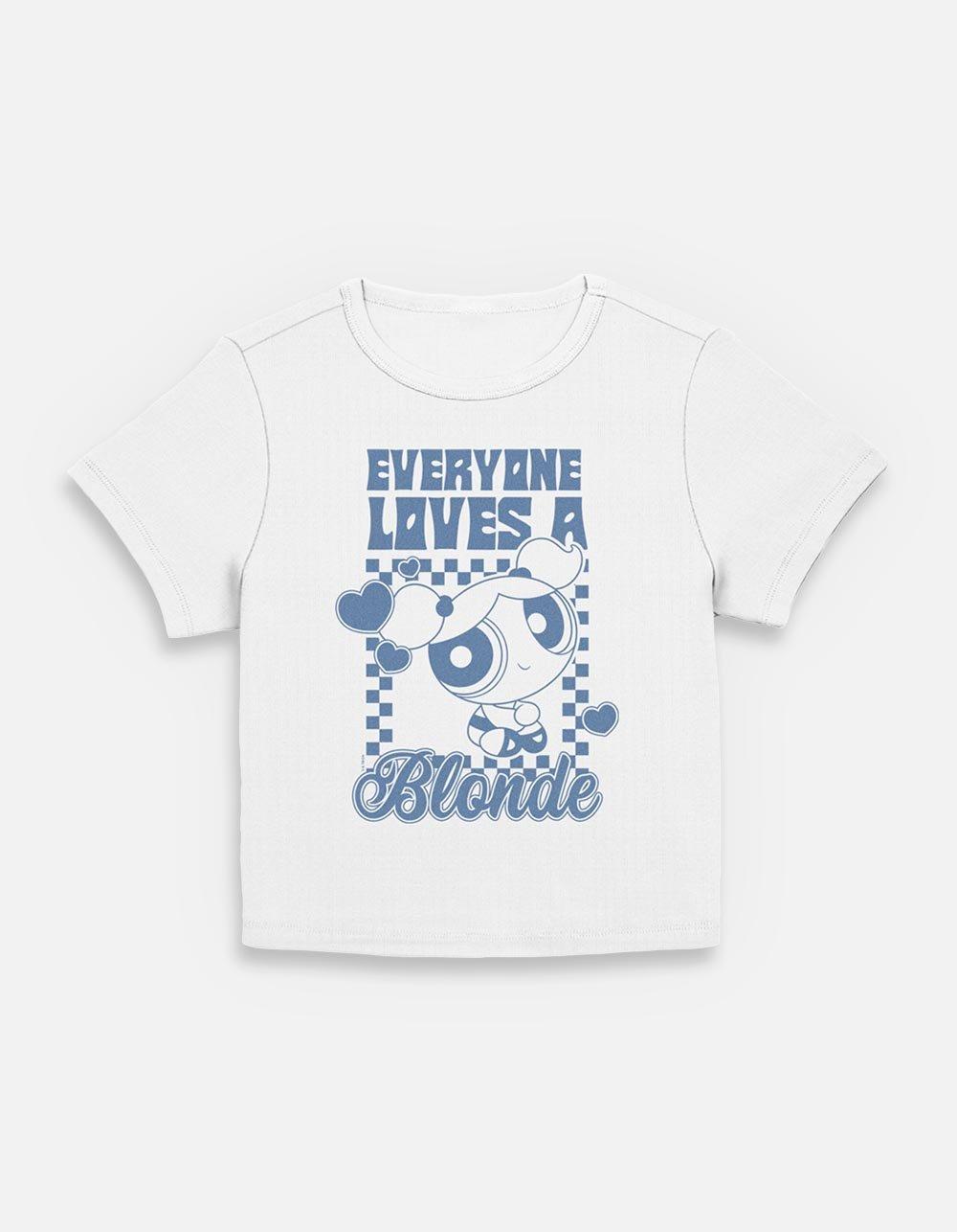 The Powerpuff Girls Loves A Blonde Womens Baby T-Shirt, , hi-res