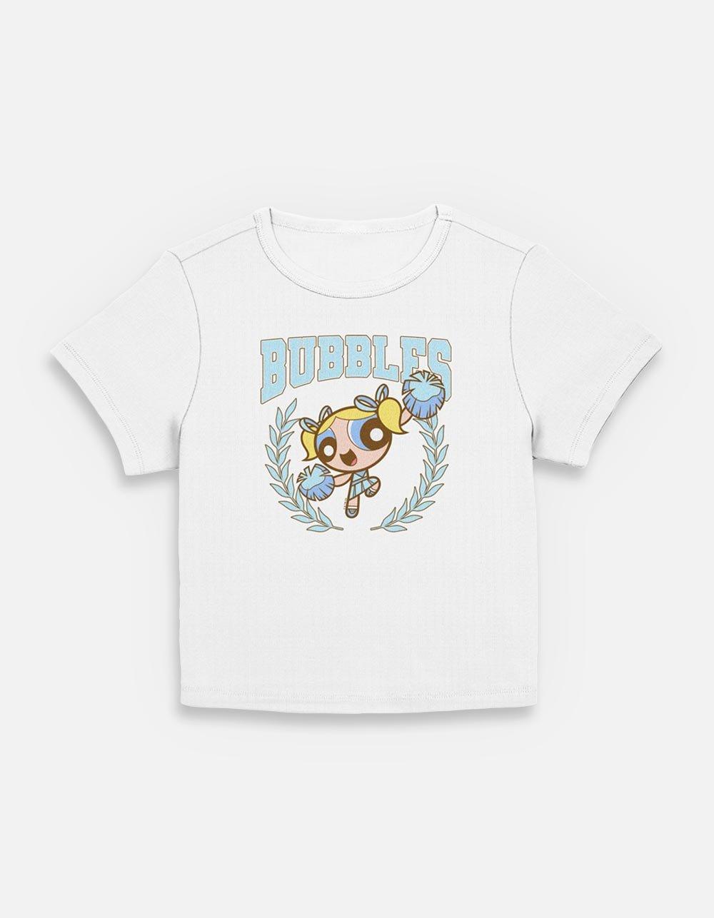 The Powerpuff Girls Bubbles Collegiate Womens Baby T-Shirt, , hi-res