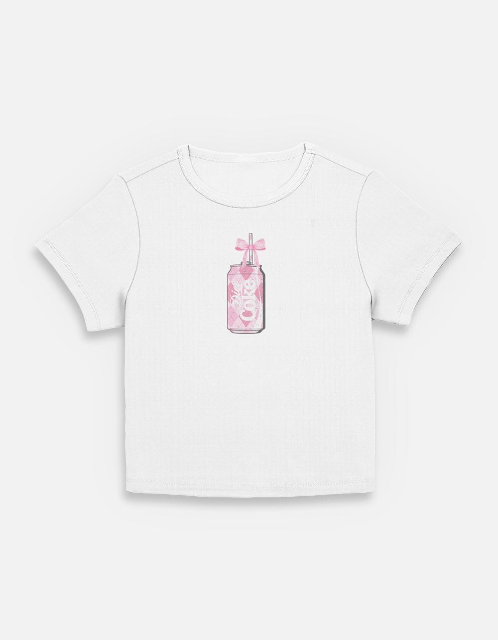 Coca-Cola Diet Coke Preppy Can Womens Baby T-Shirt, EGRET, hi-res