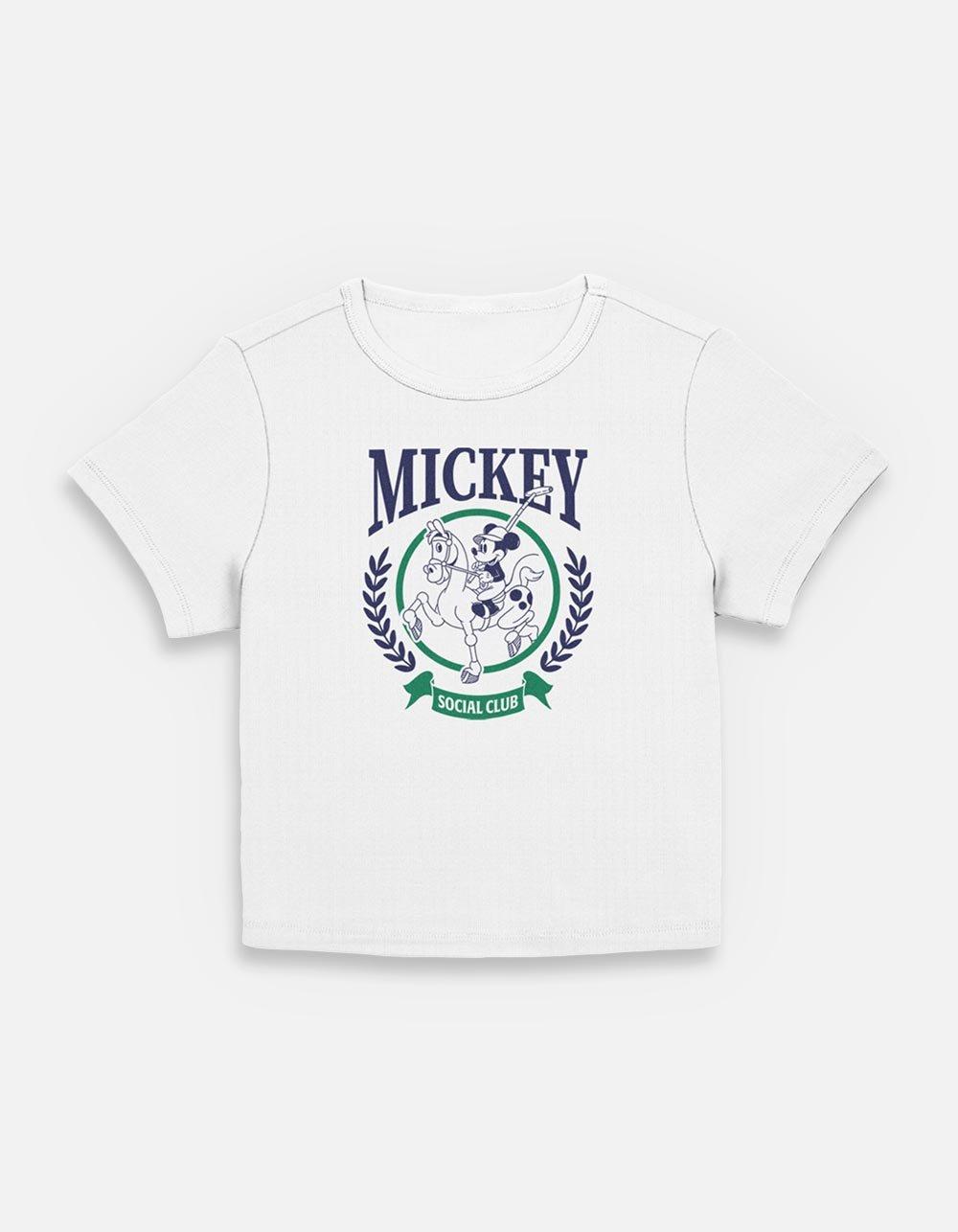Disney Mickey Mouse Polo Club Womens Baby T-Shirt, EGRET, hi-res