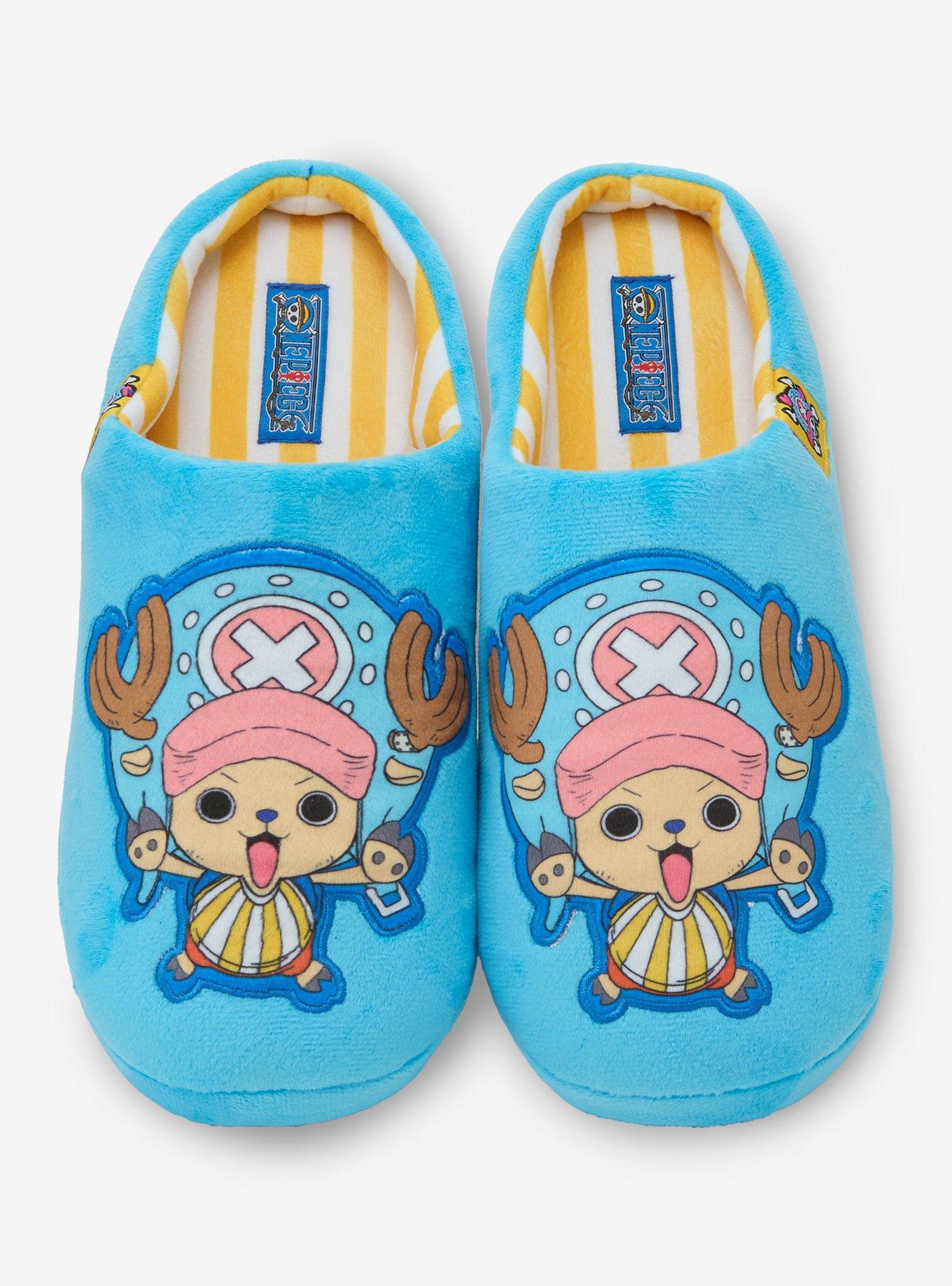 One Piece Chopper Slippers — BoxLunch Exclusive, , hi-res