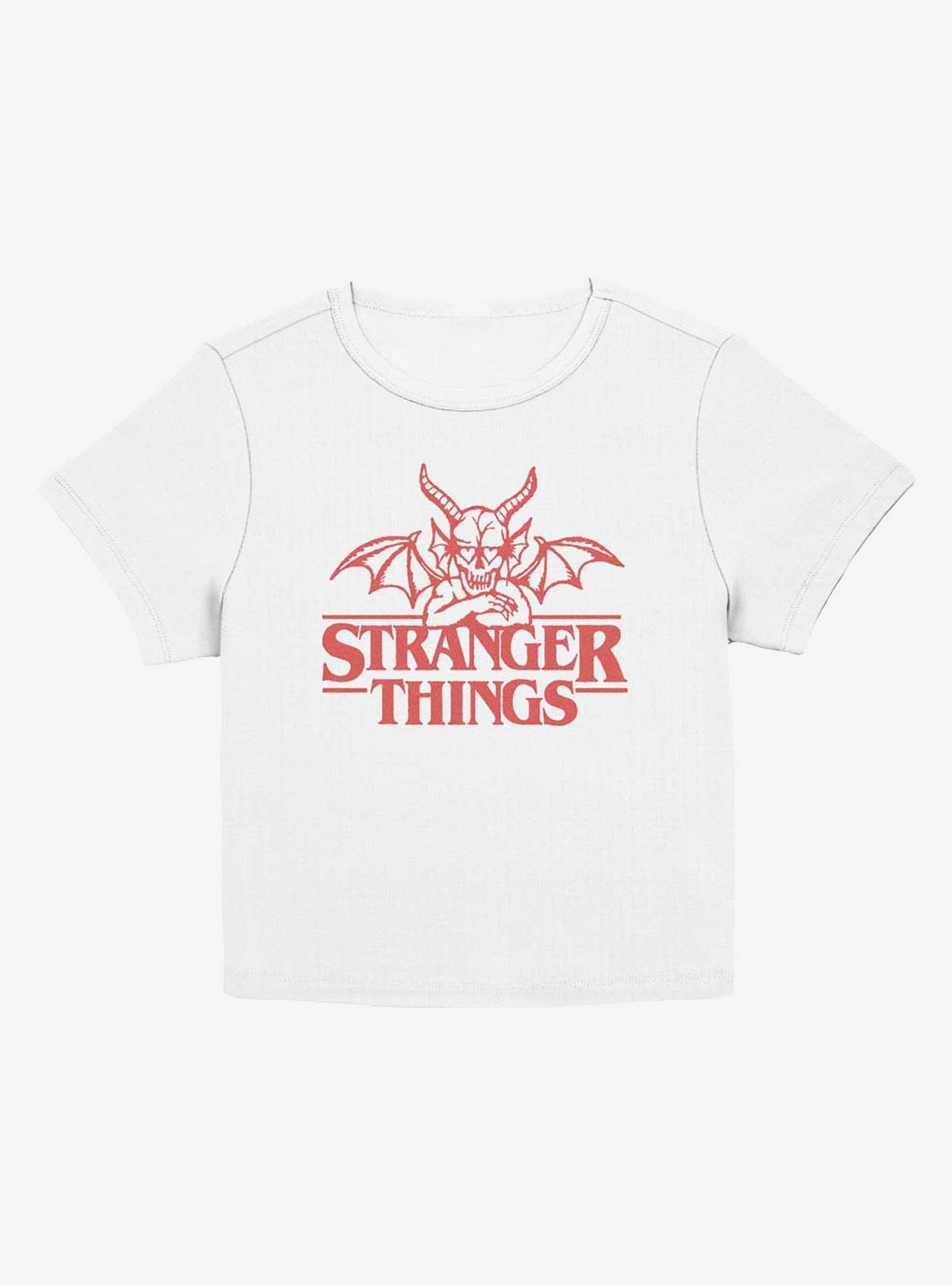 Stranger Things Devil In Love Girls Baby T-Shirt, EGRET, hi-res view 1