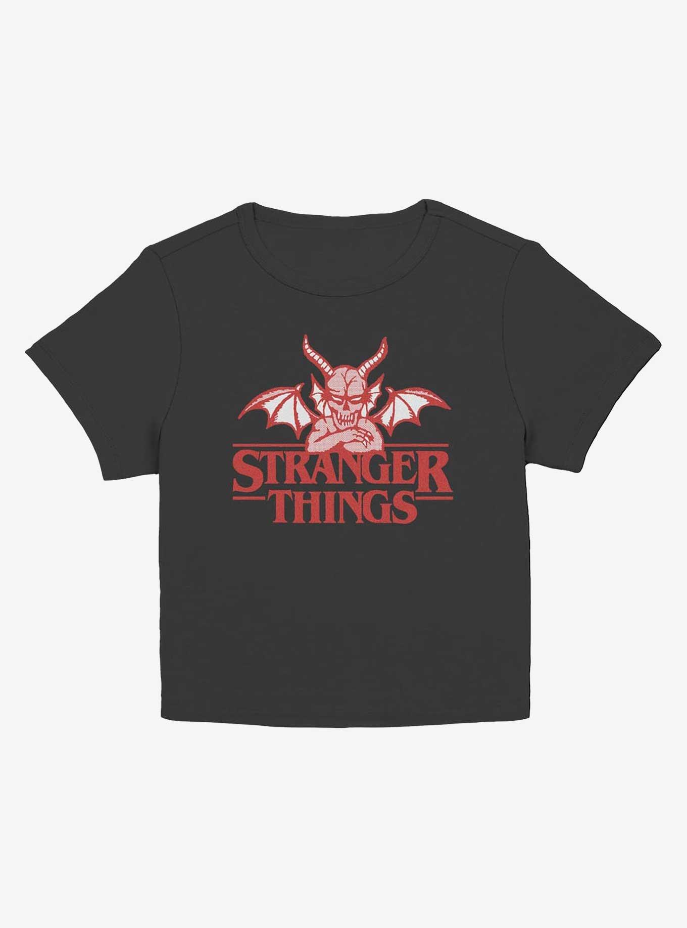 Stranger Things Devil Logo Girls Baby T-Shirt, , hi-res