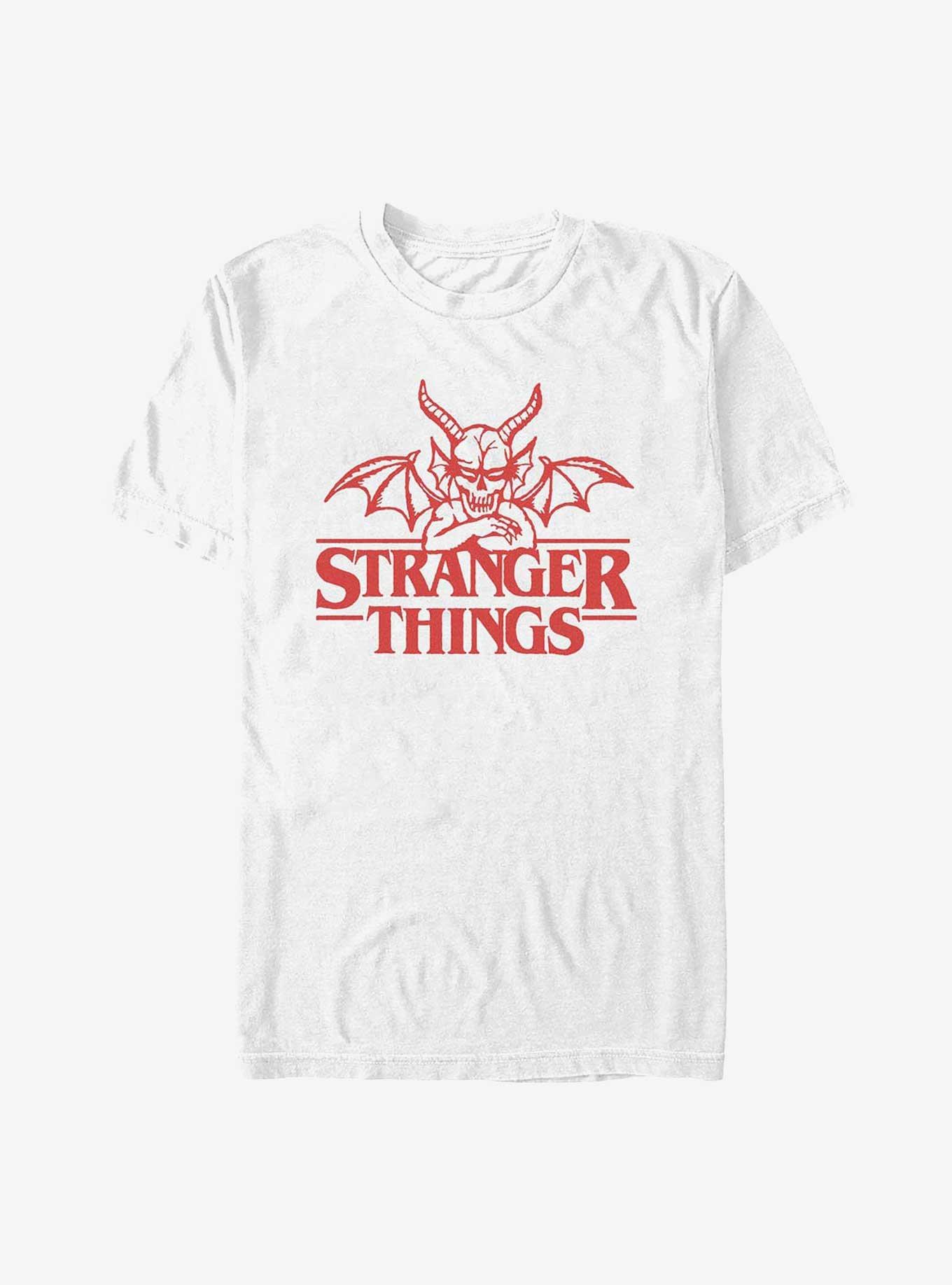 Stranger Things Devil Logo T-Shirt, , hi-res