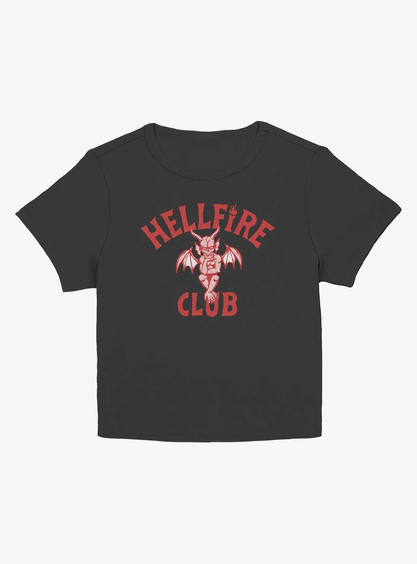 Stranger Things Sitting Devil Logo Girls Baby T-Shirt, , hi-res