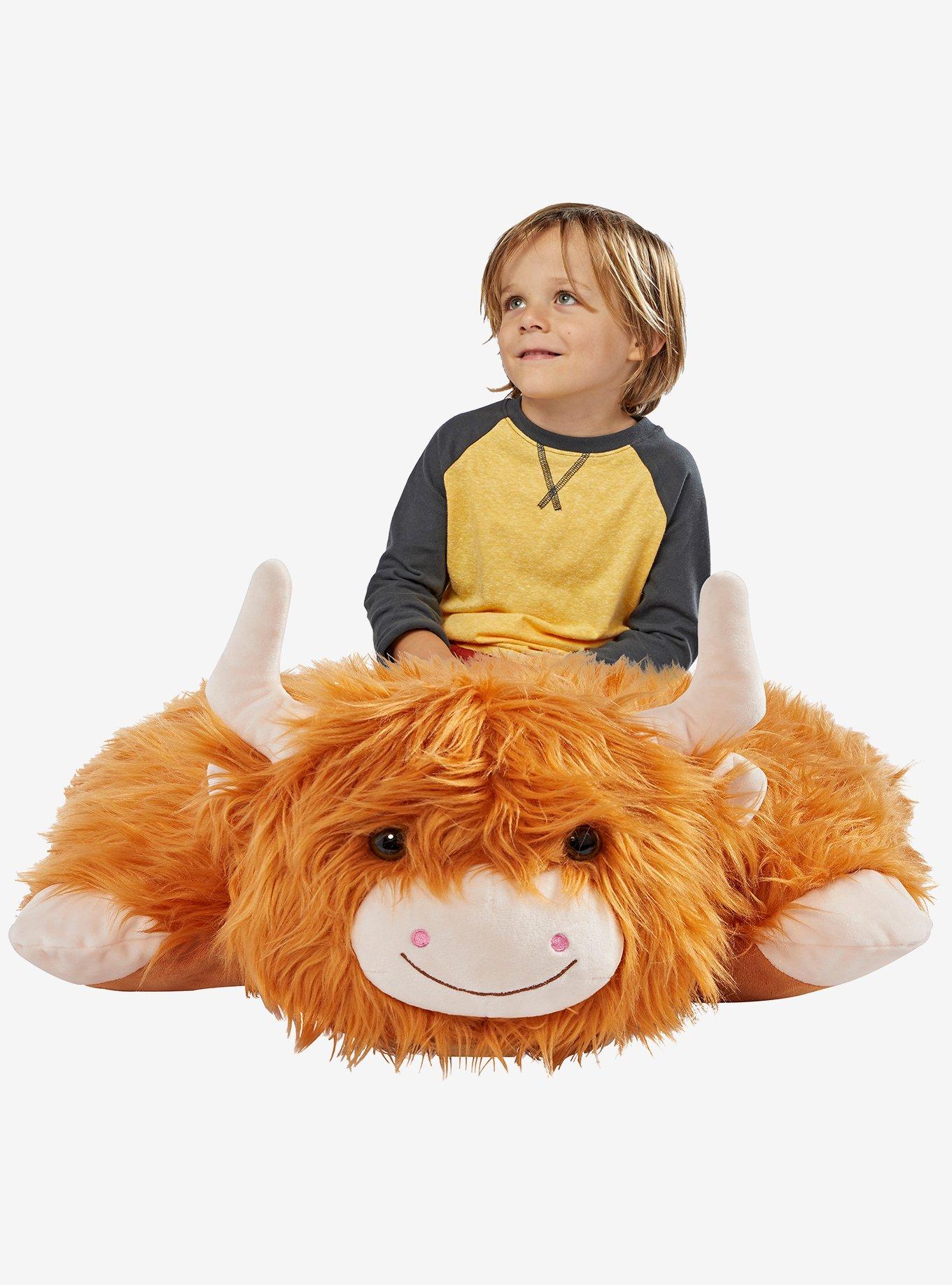 Jumbo Highland Cow Pillow Pet, , hi-res