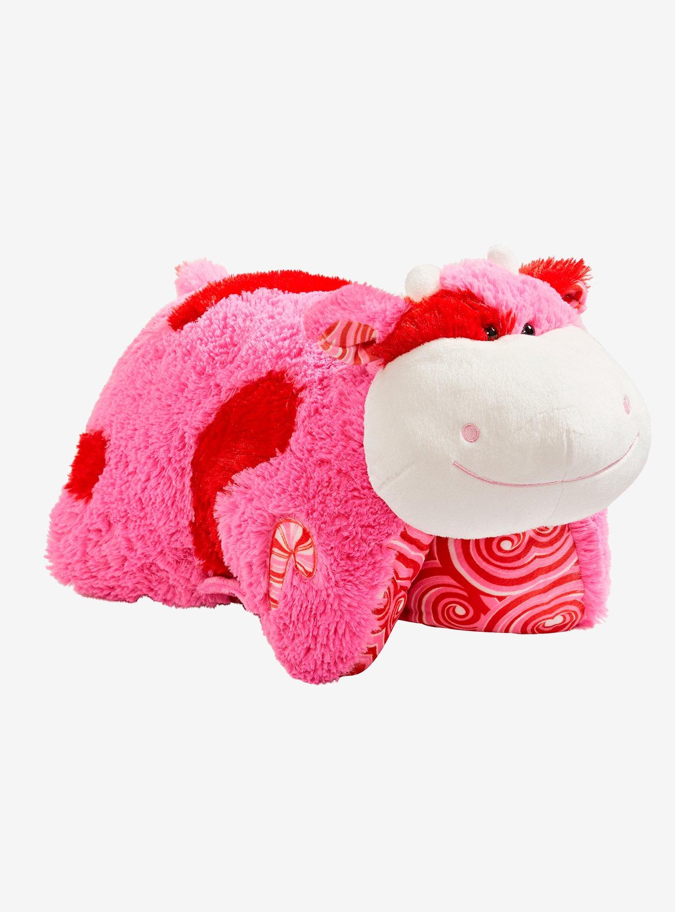 Candy Cane Cow Large Pillow Pet, , hi-res