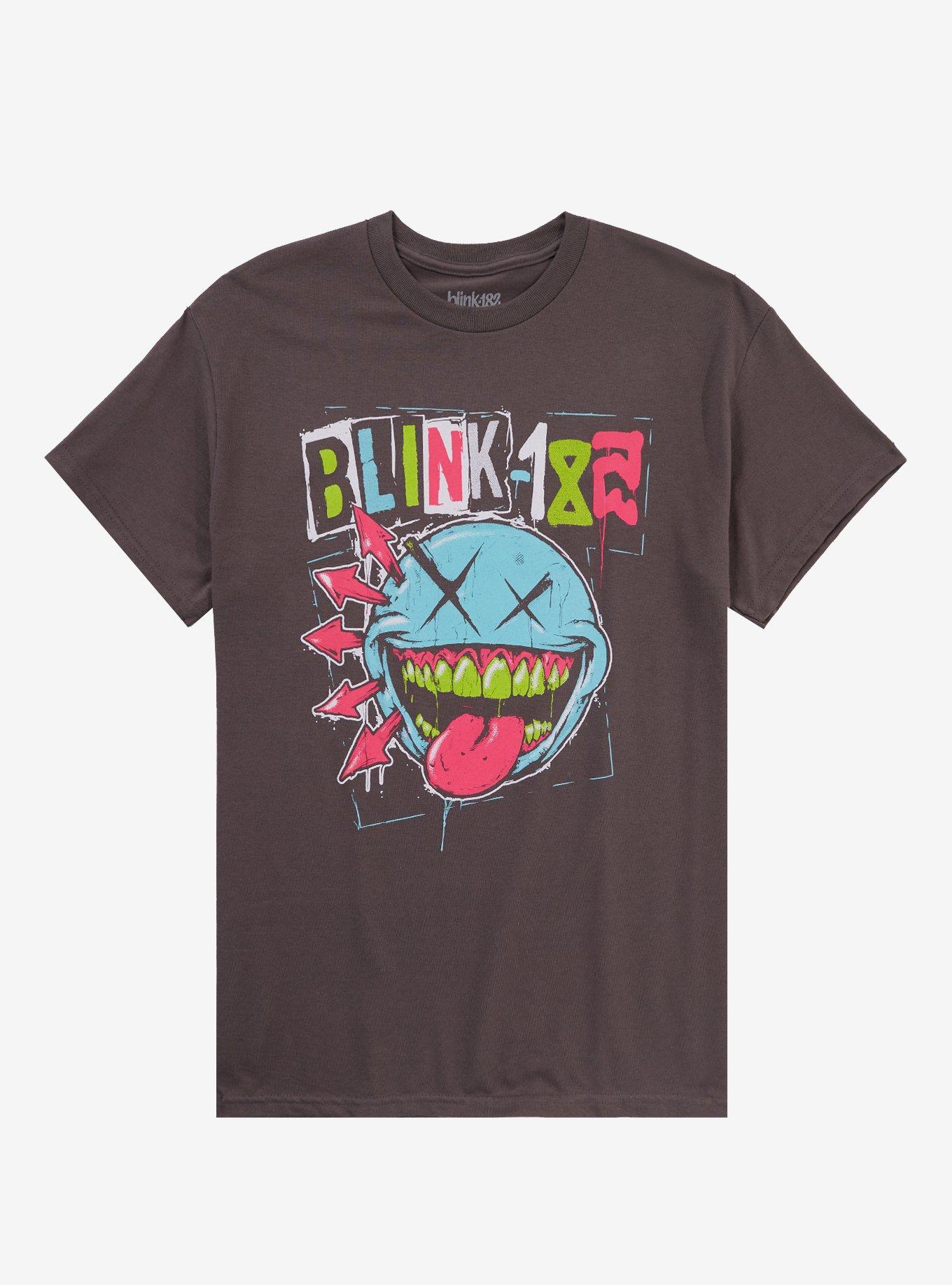 Blink-182 Green Teeth Smile Logo T-Shirt, , hi-res