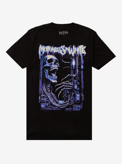 Motionless In White Cyber Skeleton T-Shirt | Hot Topic