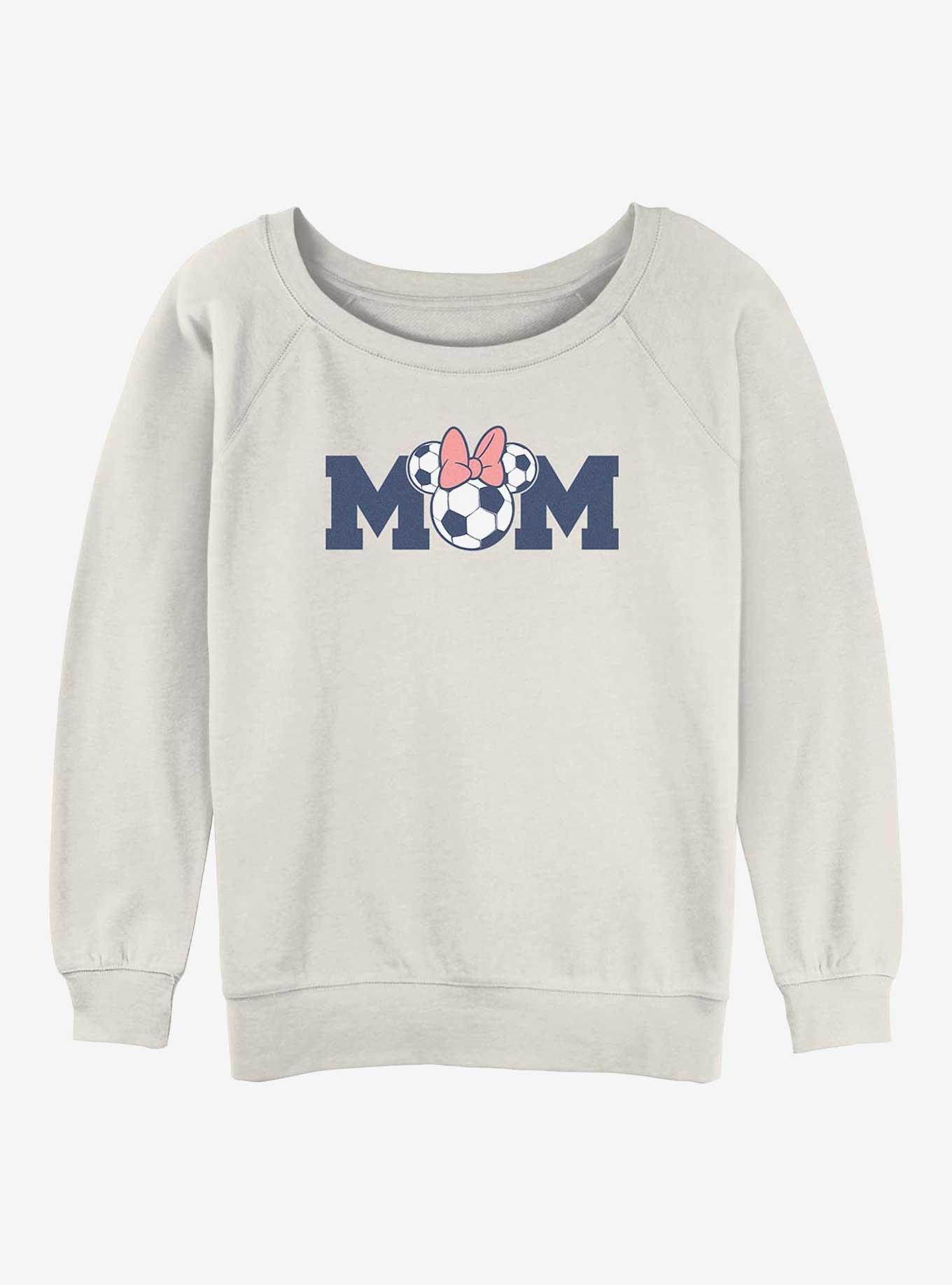 Disney Minnie Mouse Soccer Mom Girls Slouchy Sweatshirt, , hi-res