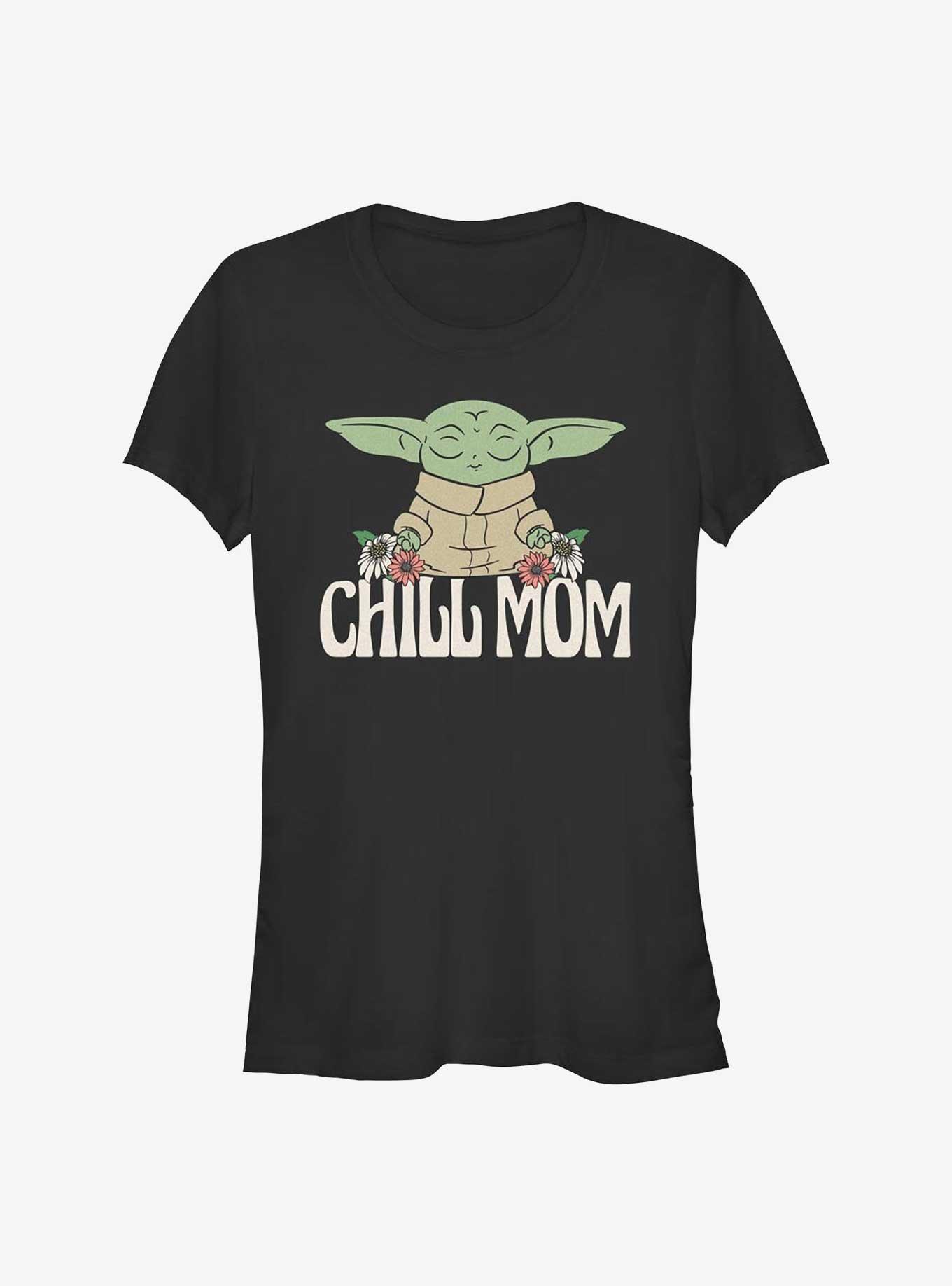 Star Wars Chill Mom Girls T-Shirt, BLACK, hi-res