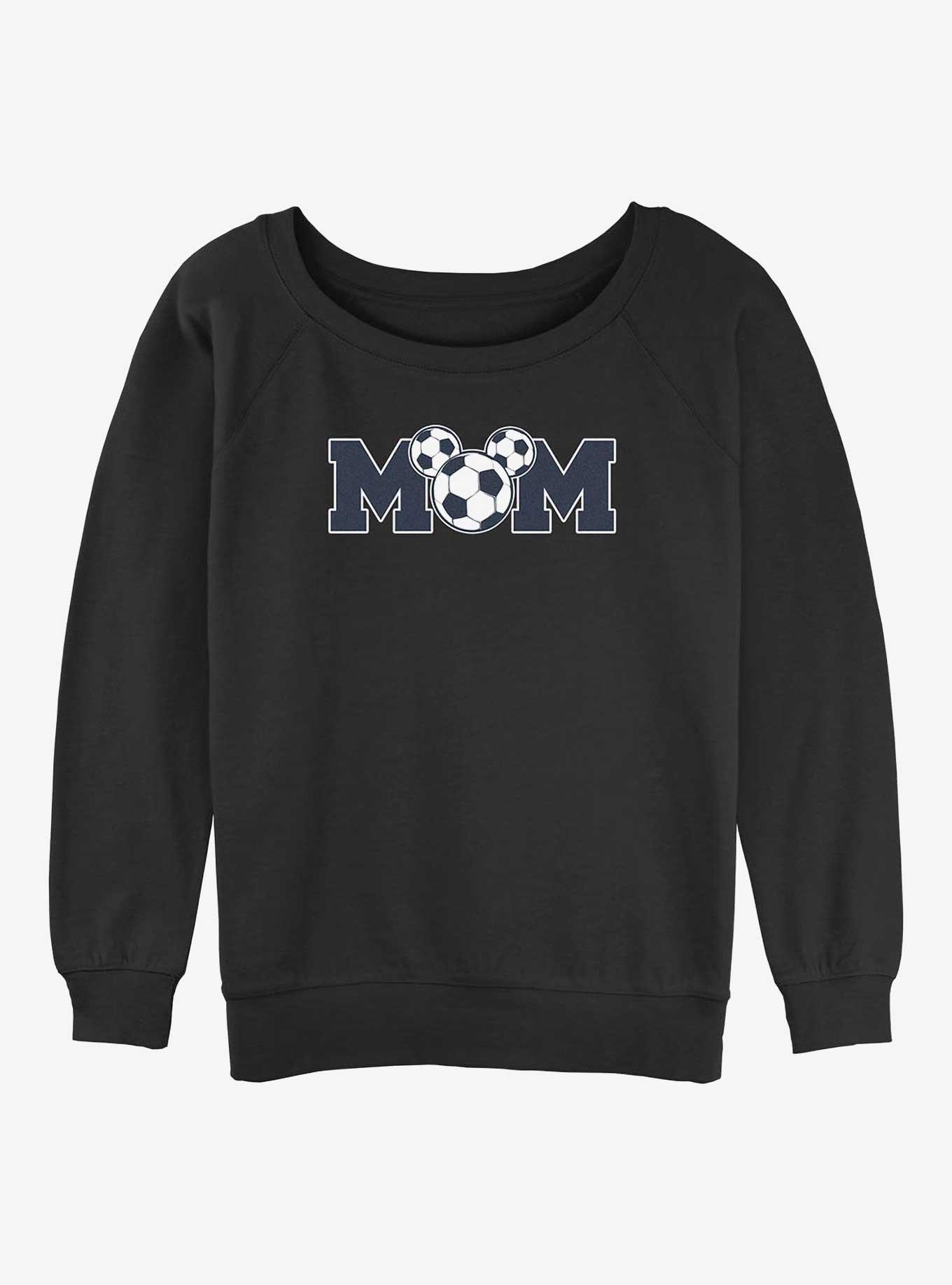 Disney Mickey Mouse Soccer Mom Girls Slouchy Sweatshirt, , hi-res