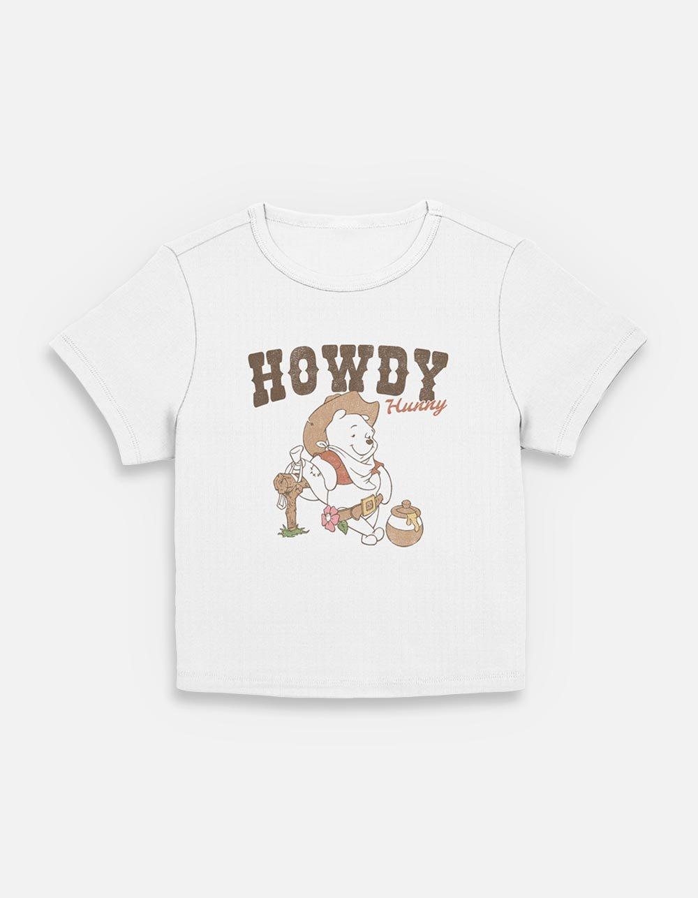 Disney Winnie The Pooh Howdy Honey Womens Baby T-Shirt,New Products : American Fashion Style Bags On Sale