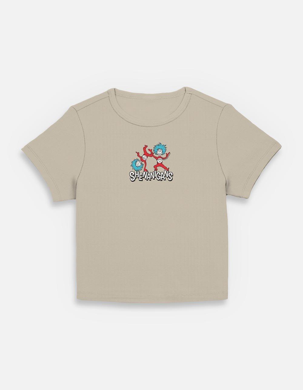 Dr. Seuss Things Shenanigans Womens Baby T-Shirt,New Products : American Fashion Style Bags On Sale